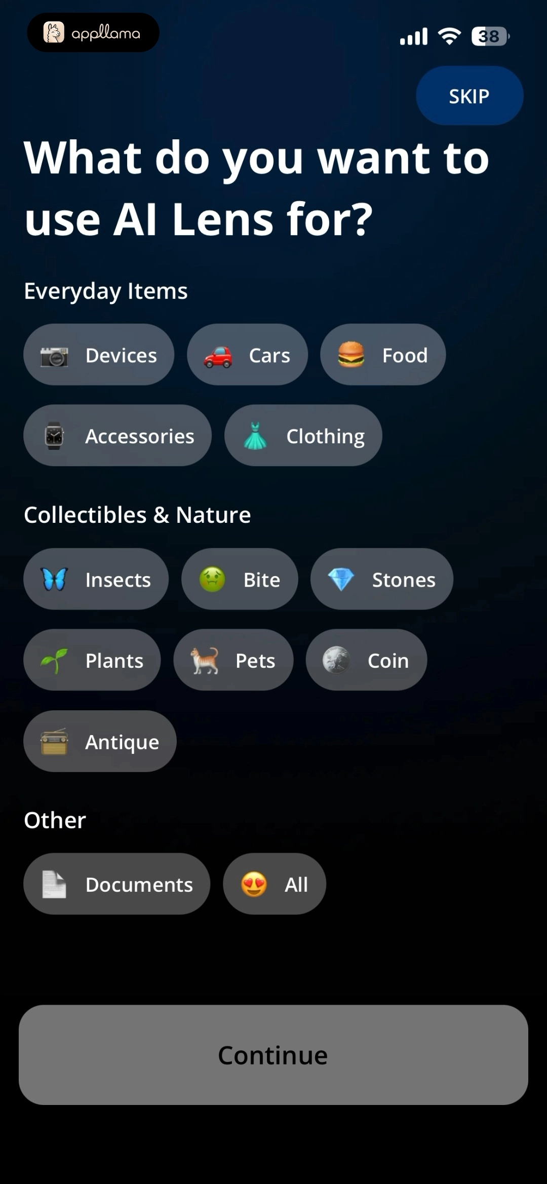 Use Case Selection