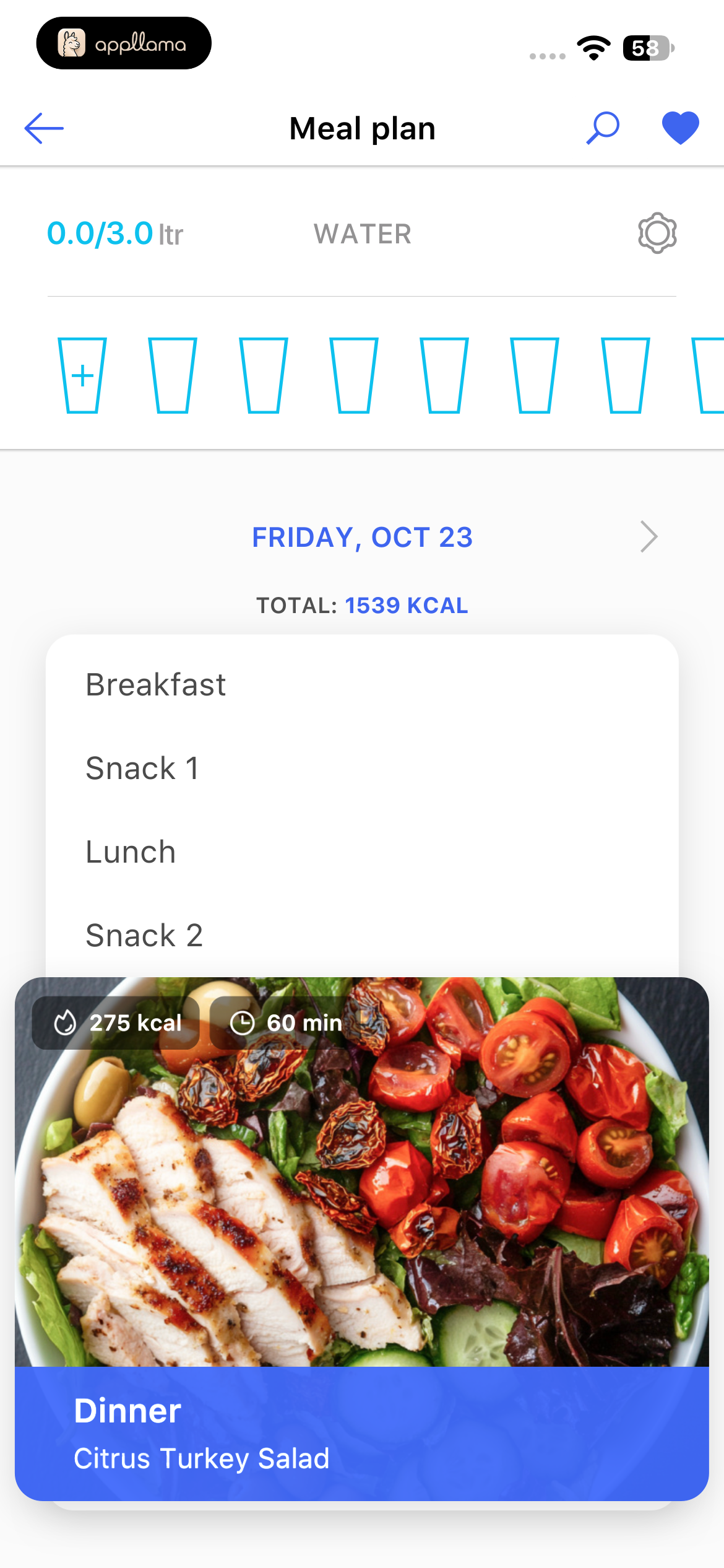 Meal Plan