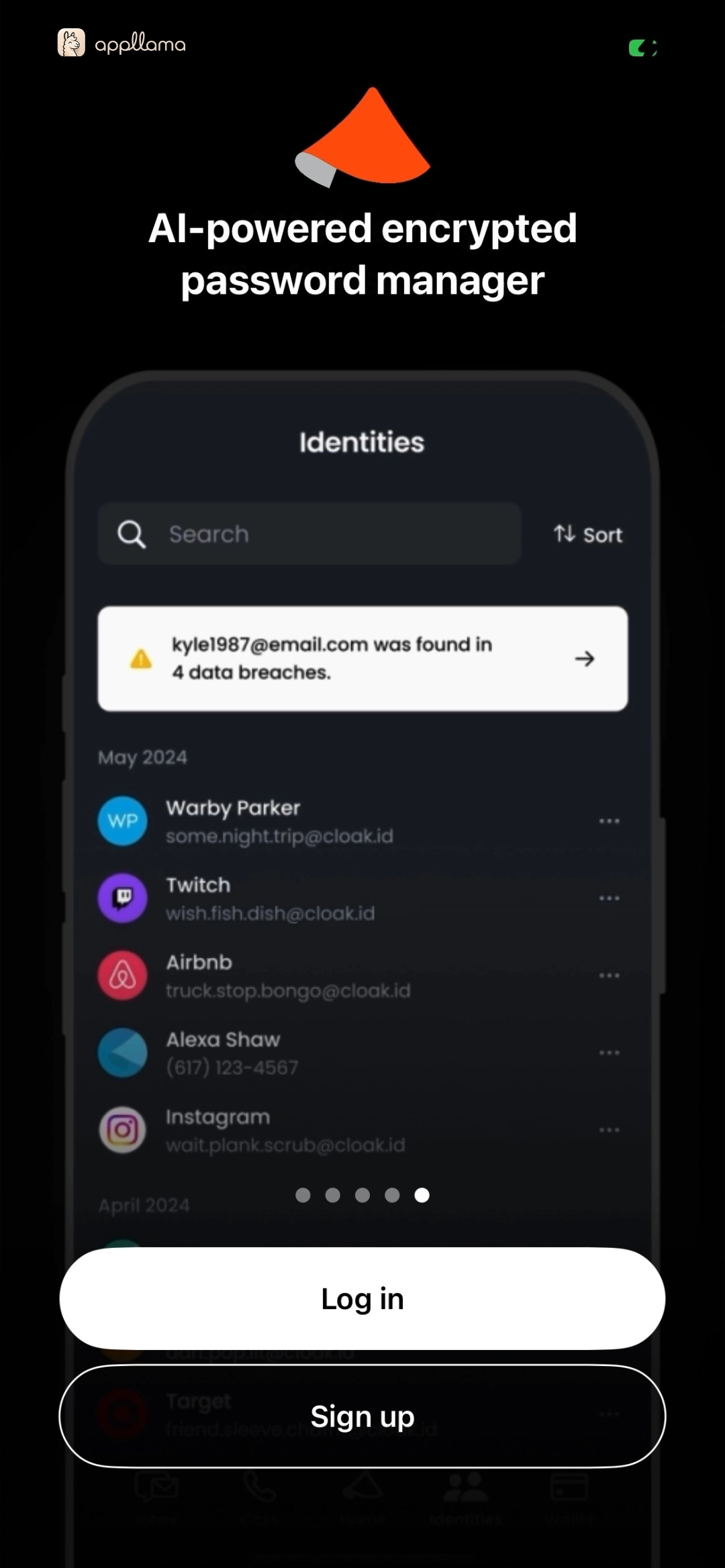 Password Vault Feature Intro