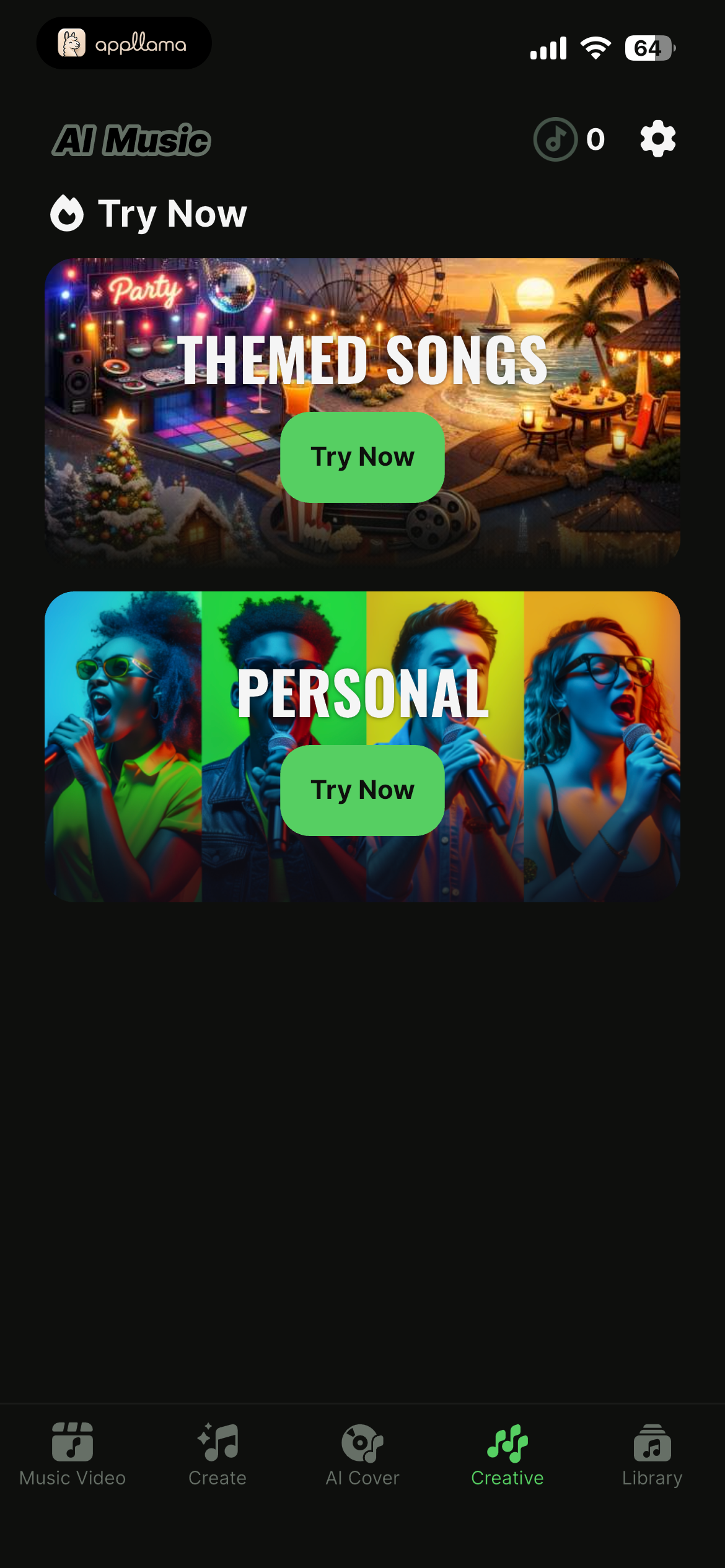 Create Mode Picker