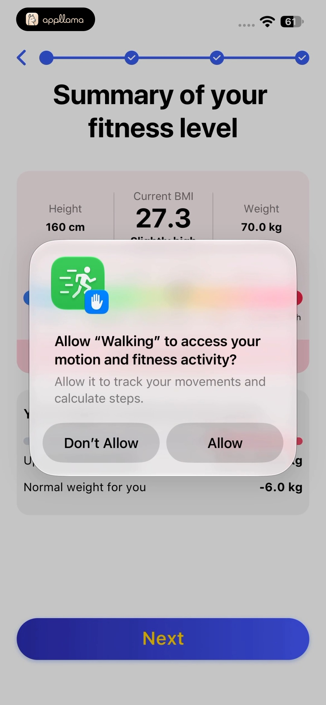 Motion Permission Request