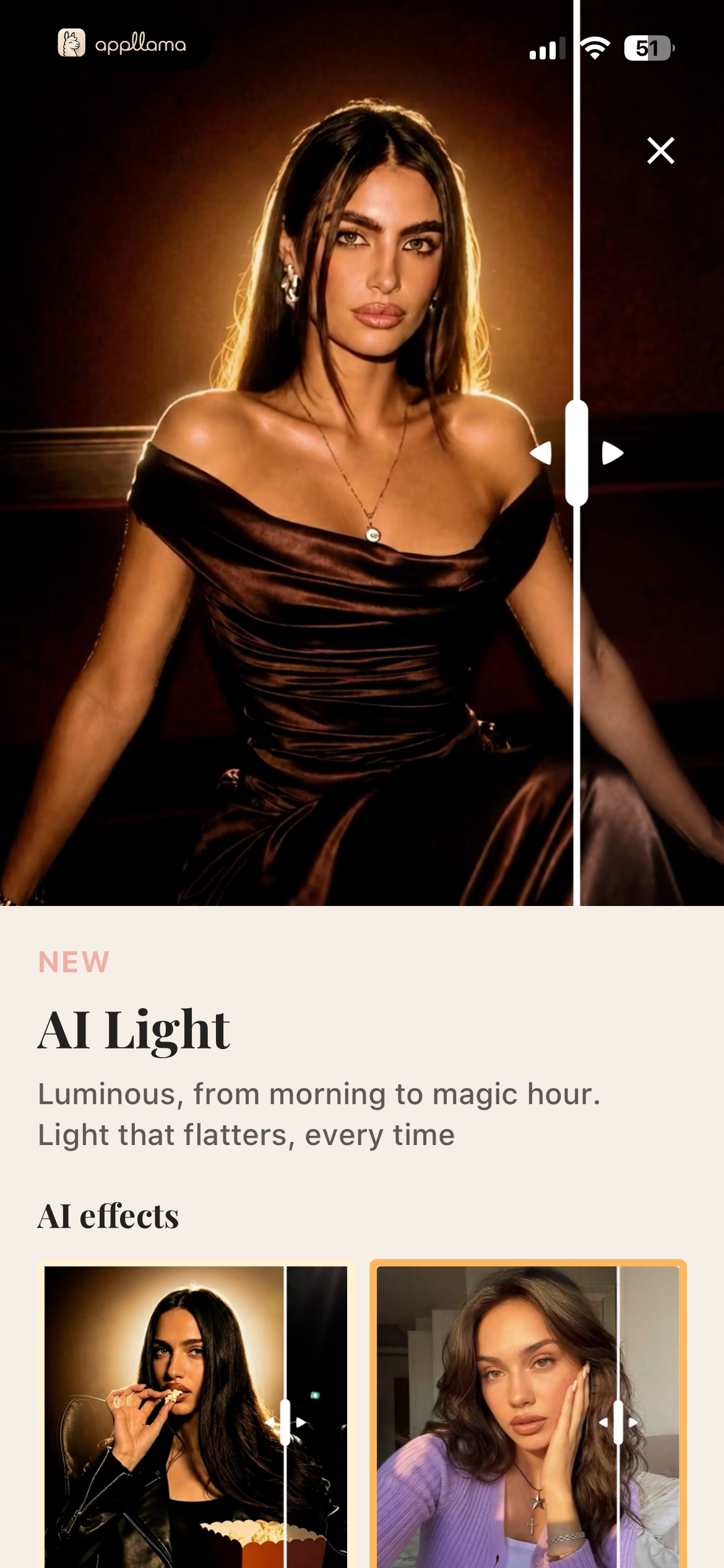 AI Light Detail Hero