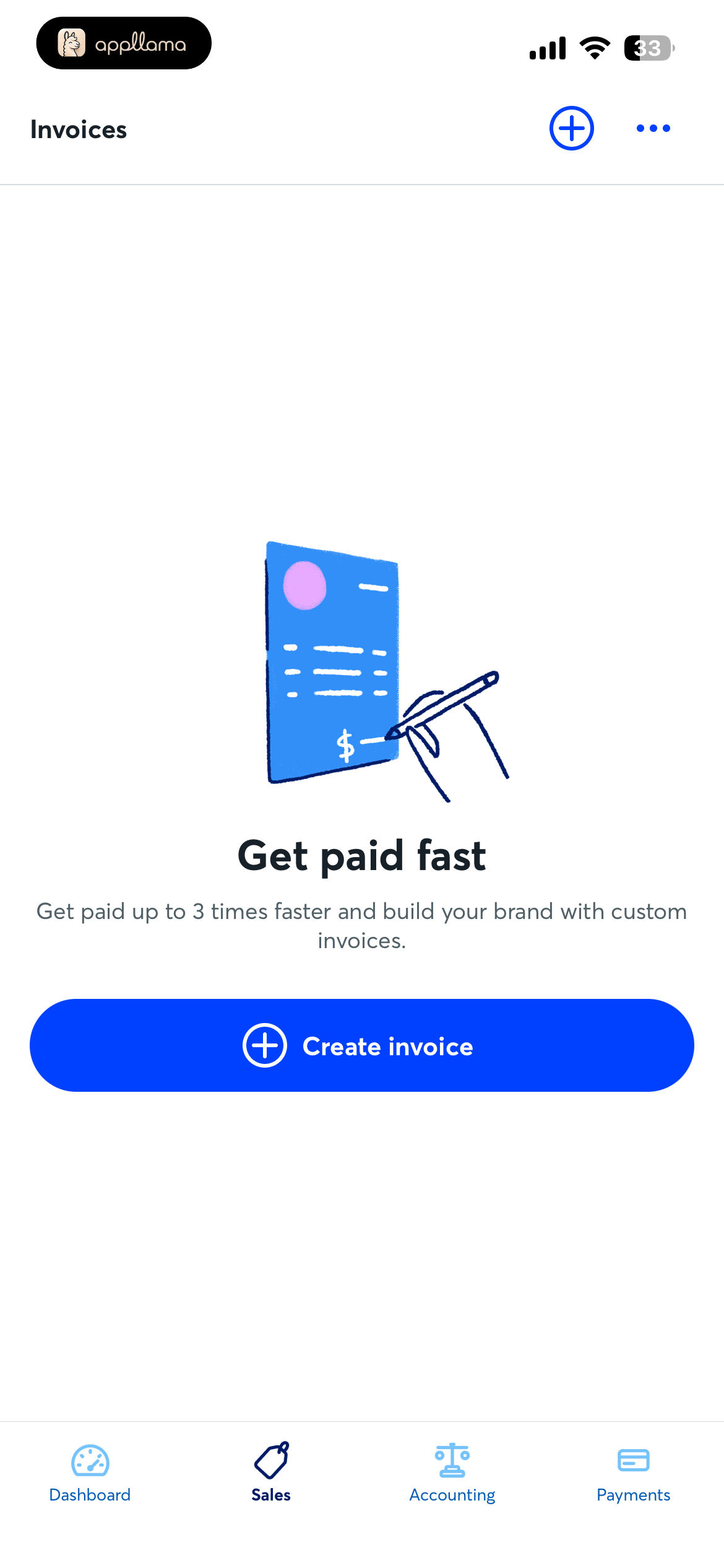 Invoices Empty State