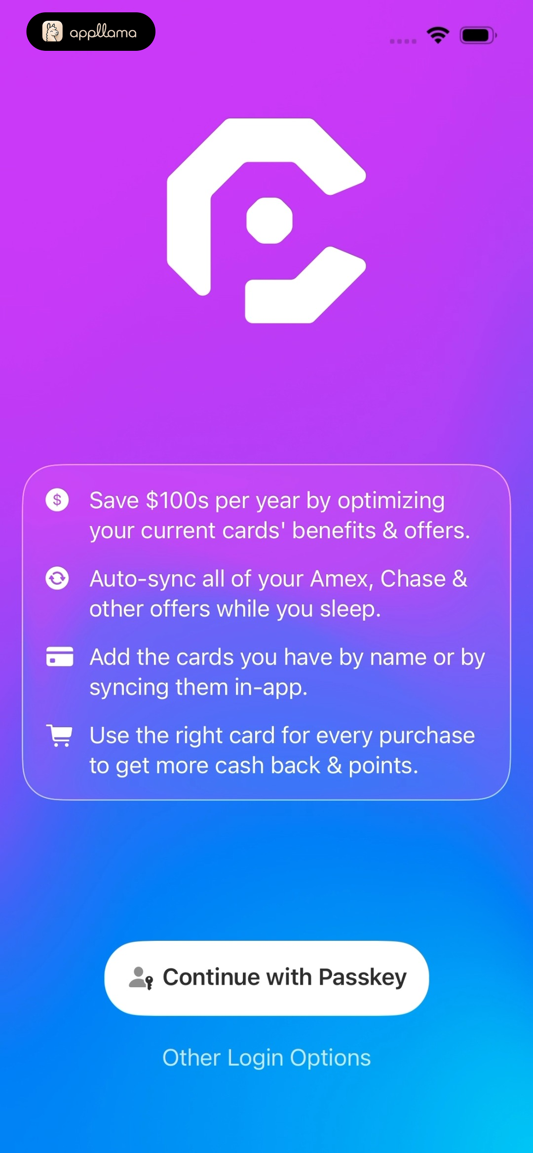 Passkey Login