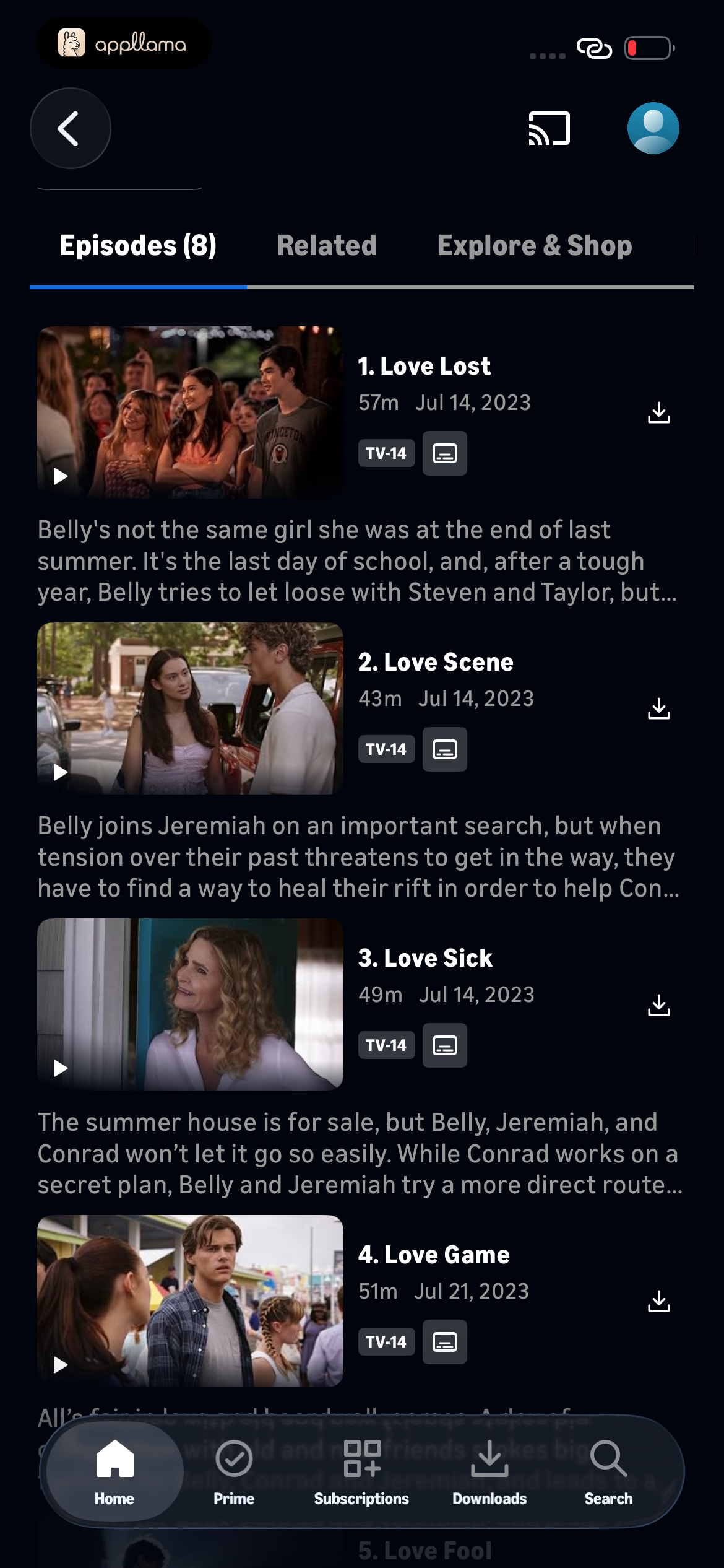 Episodes