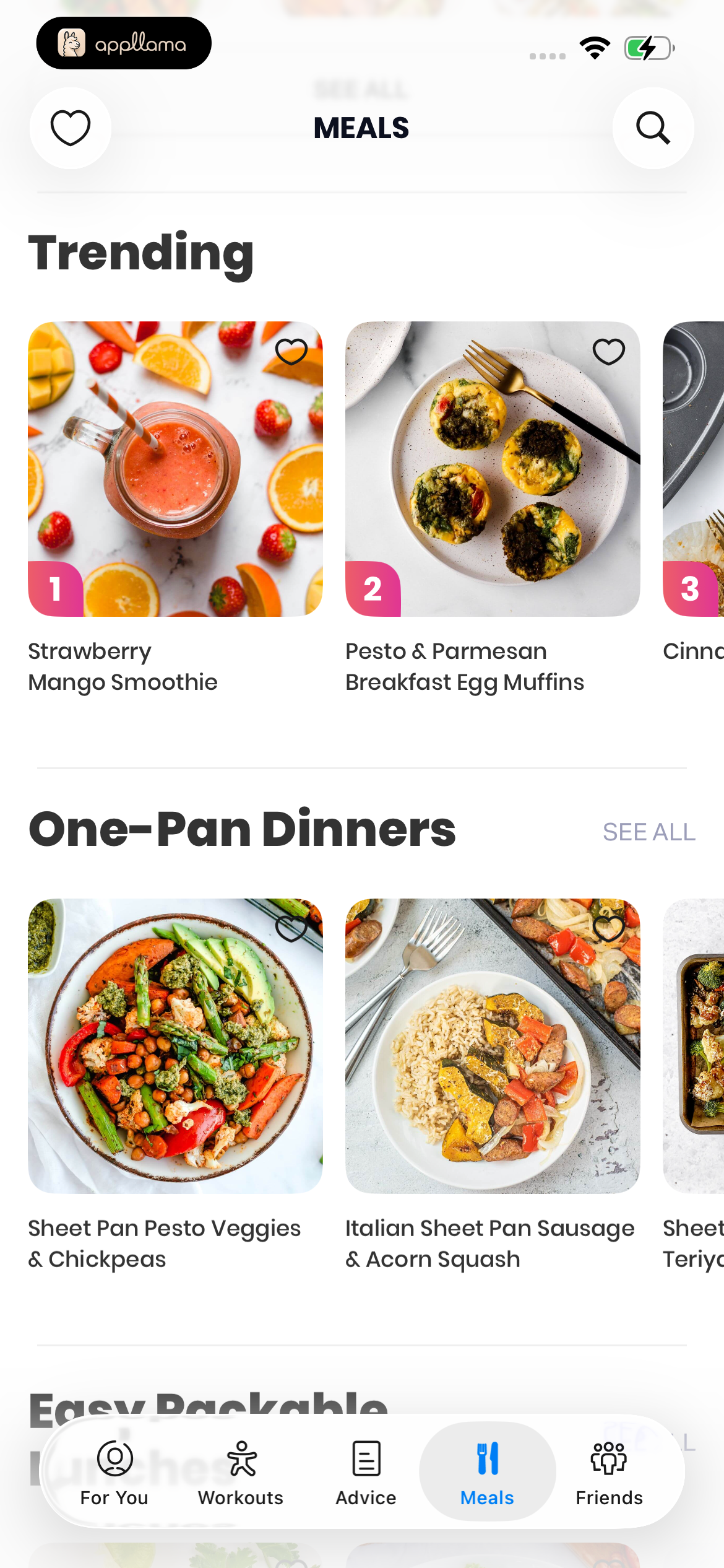 Meals Trending