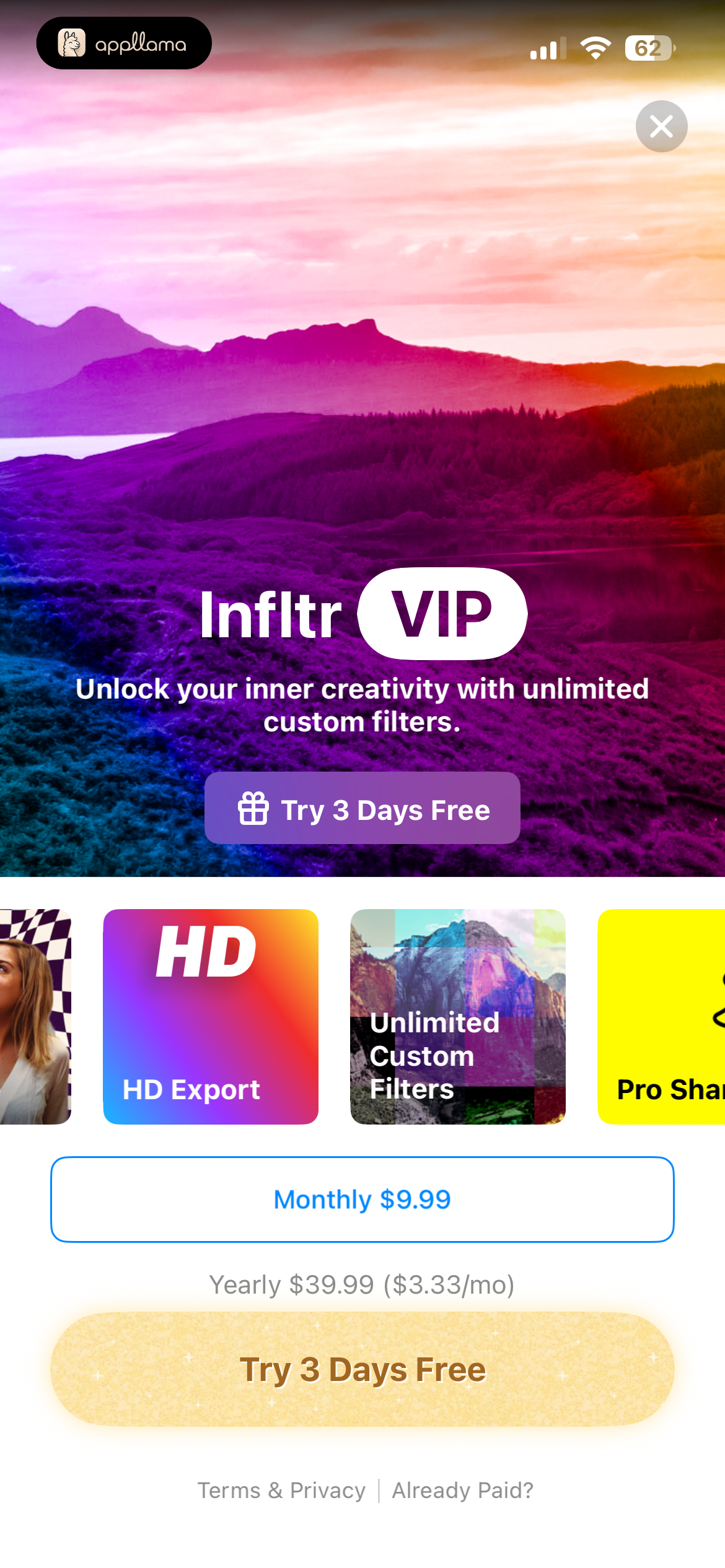 VIP Subscription Offer