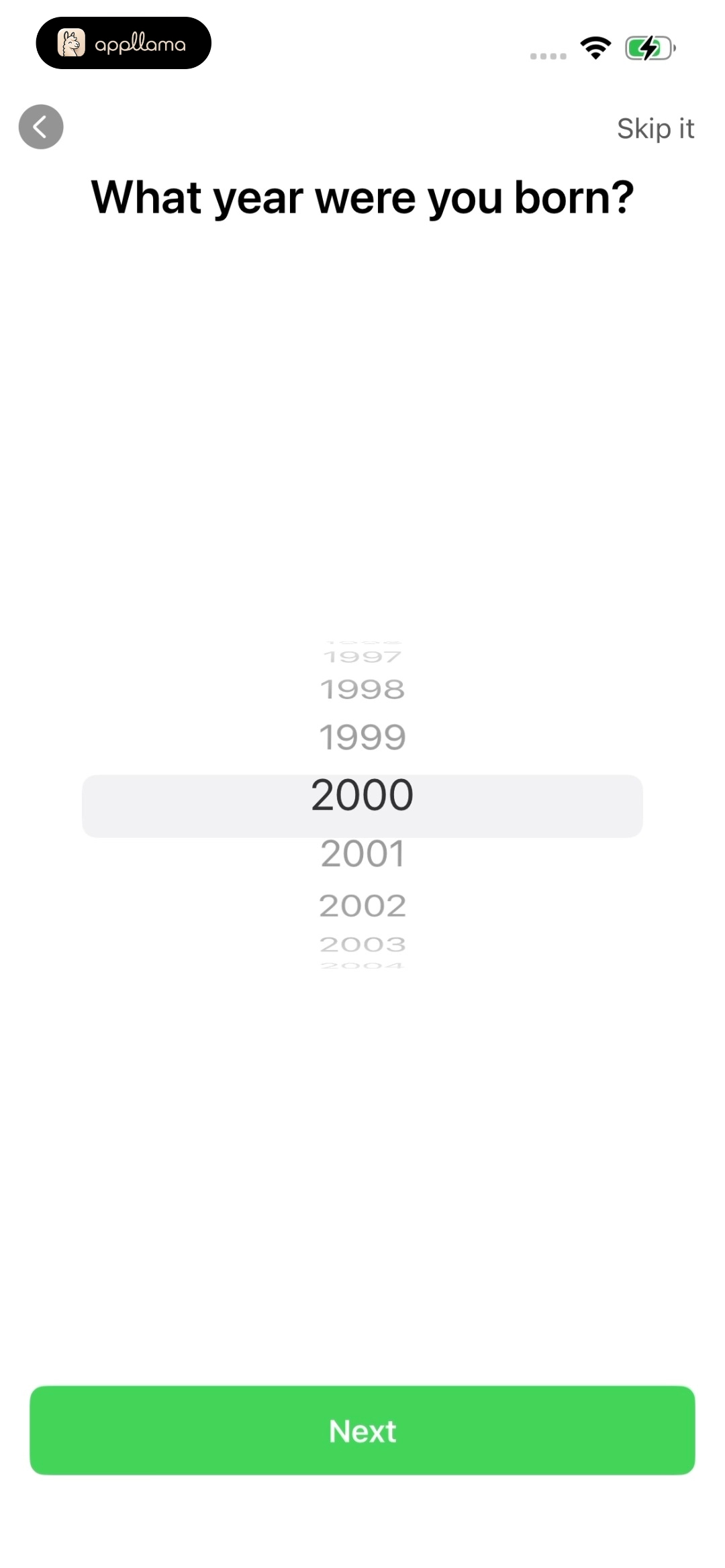 Birth Year