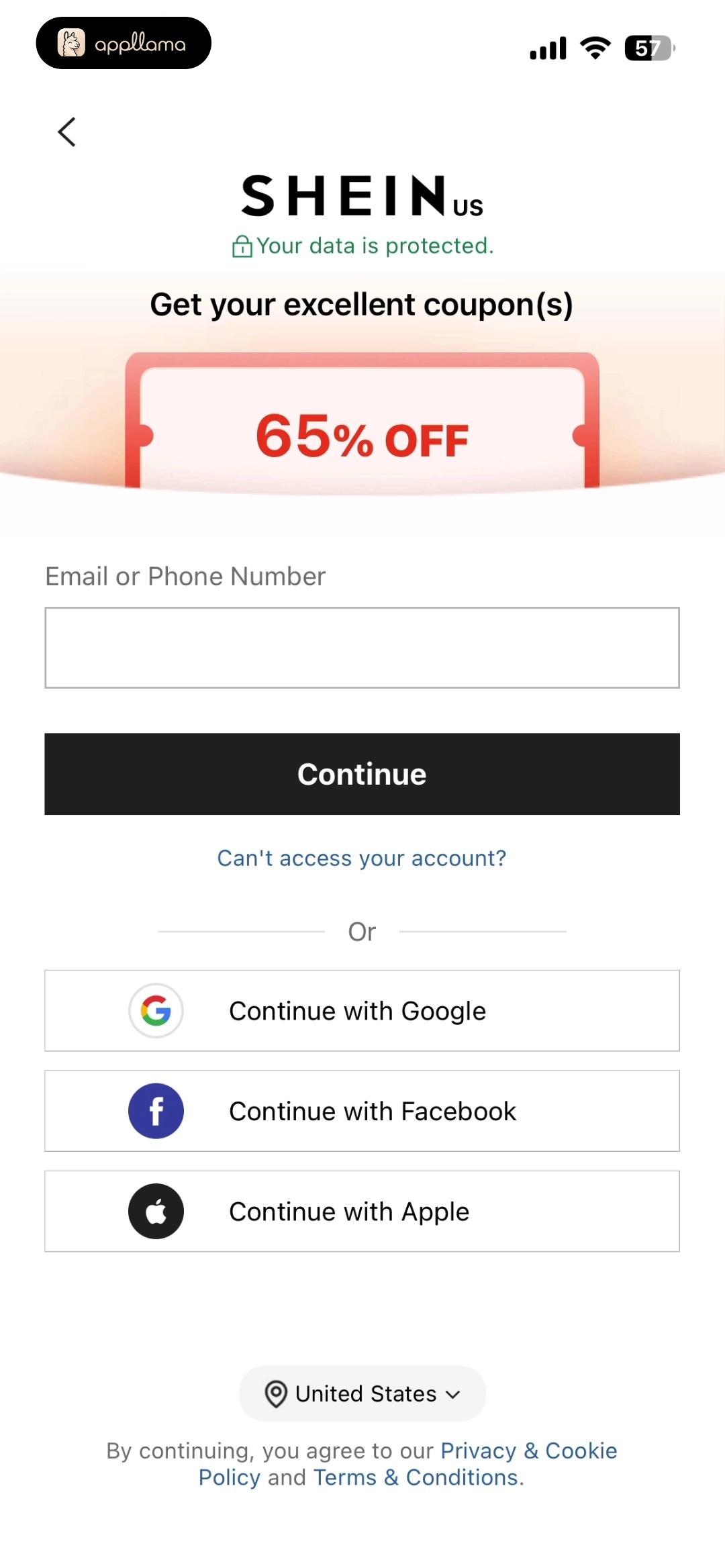 Sign In Register