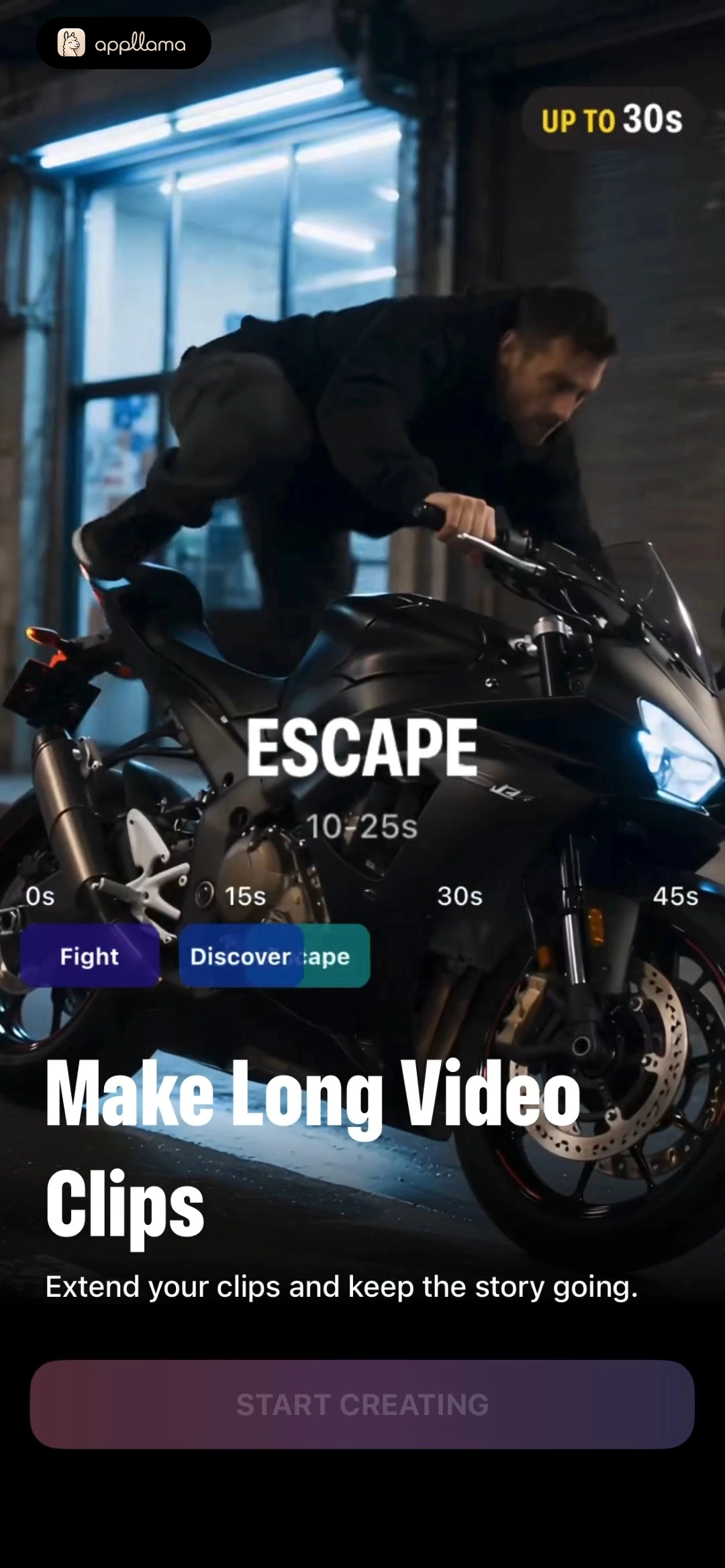 Long Clips Demo - Escape