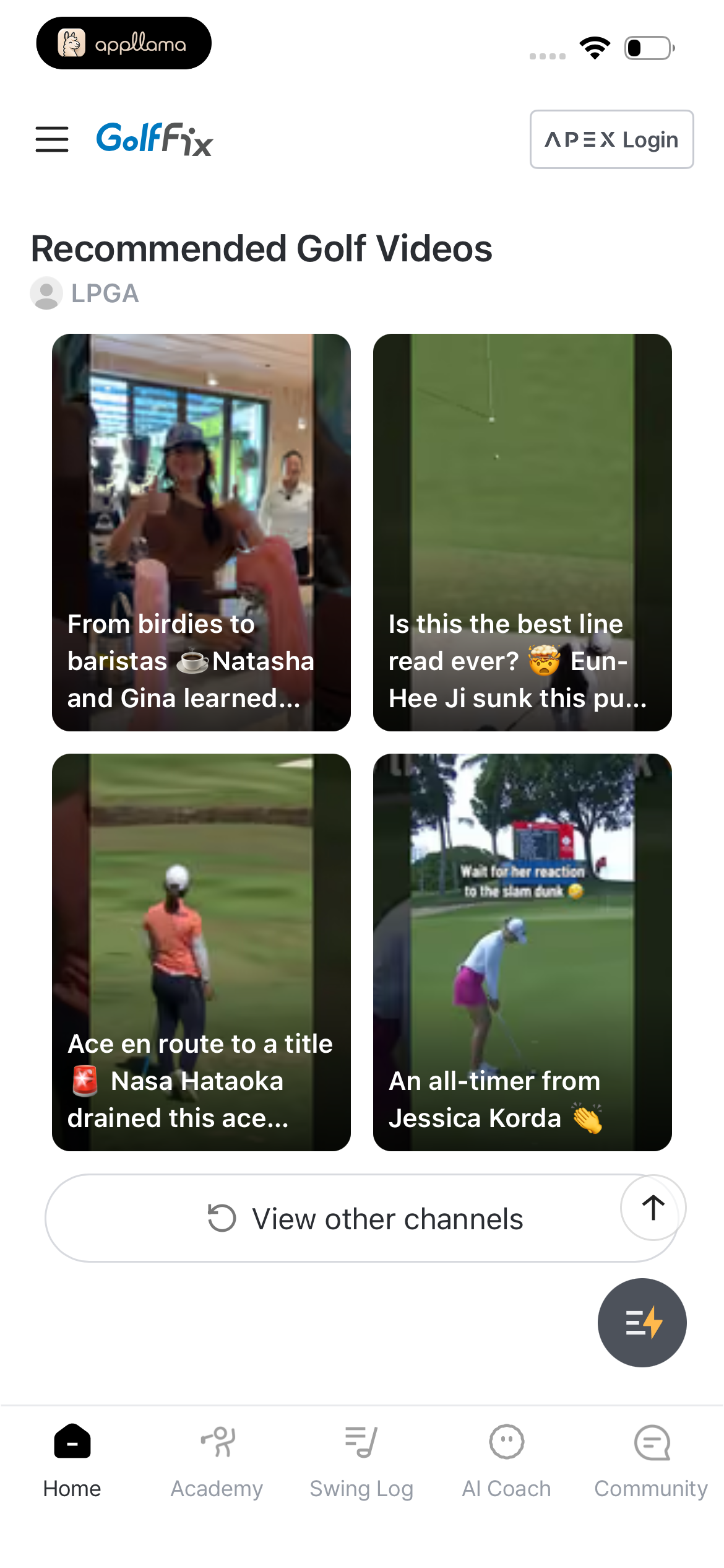 Recommended Golf Videos