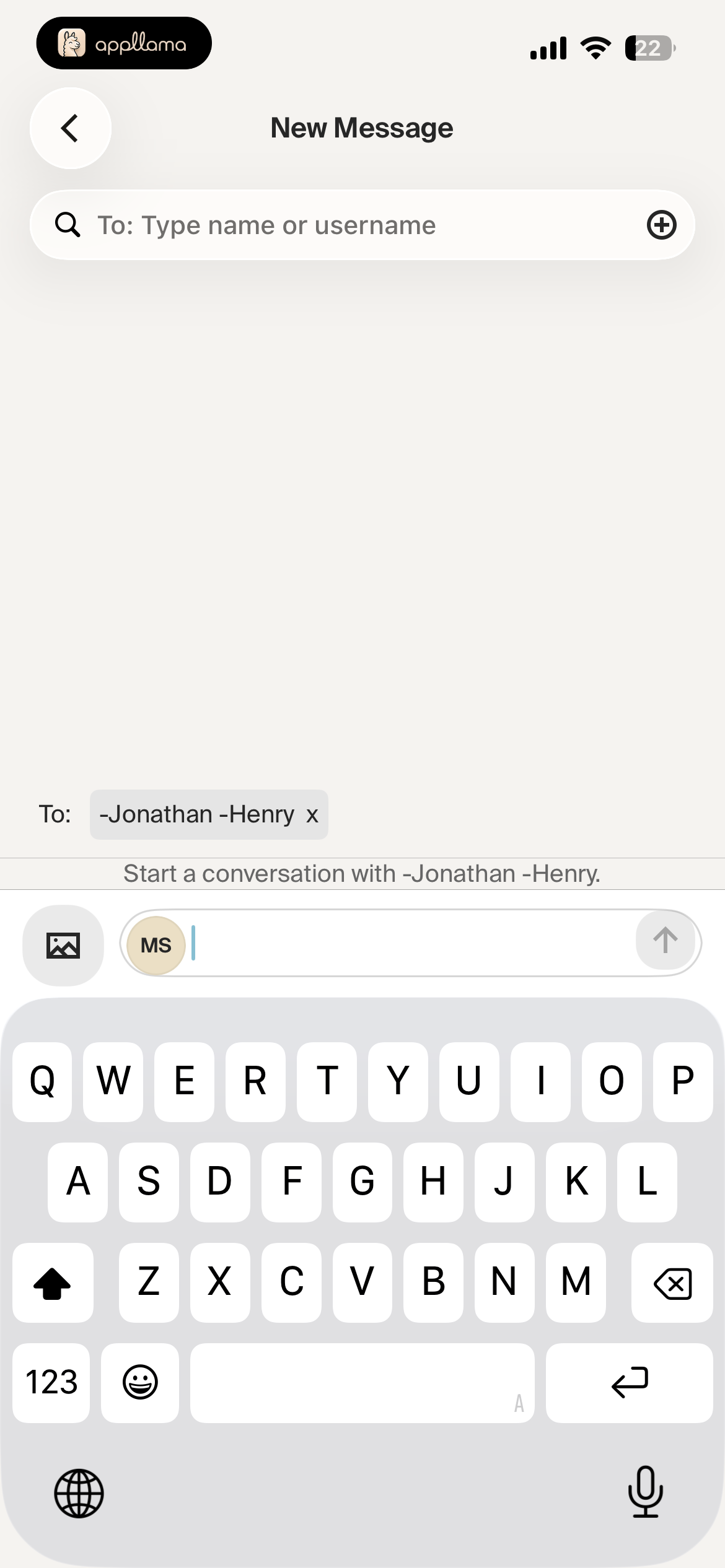 New Message