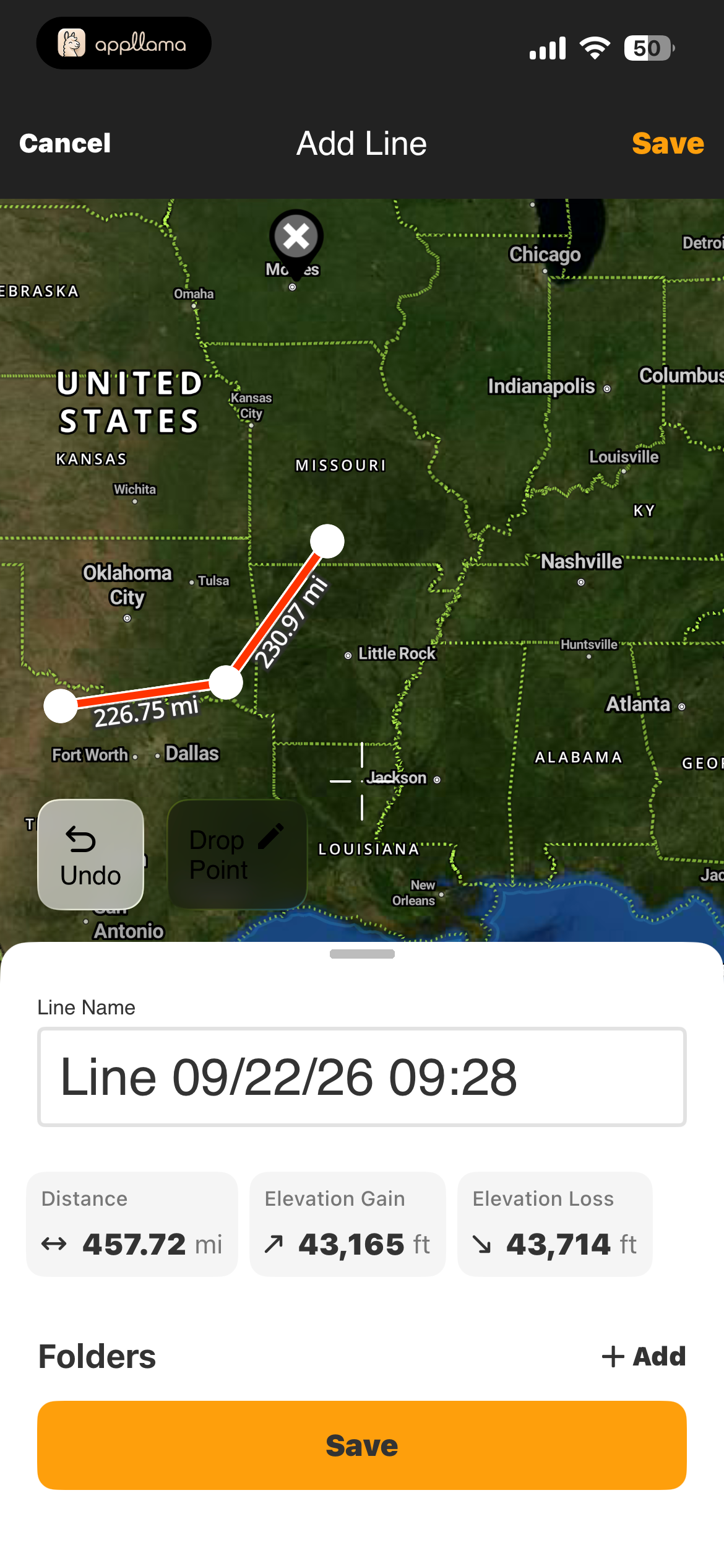 Line Map