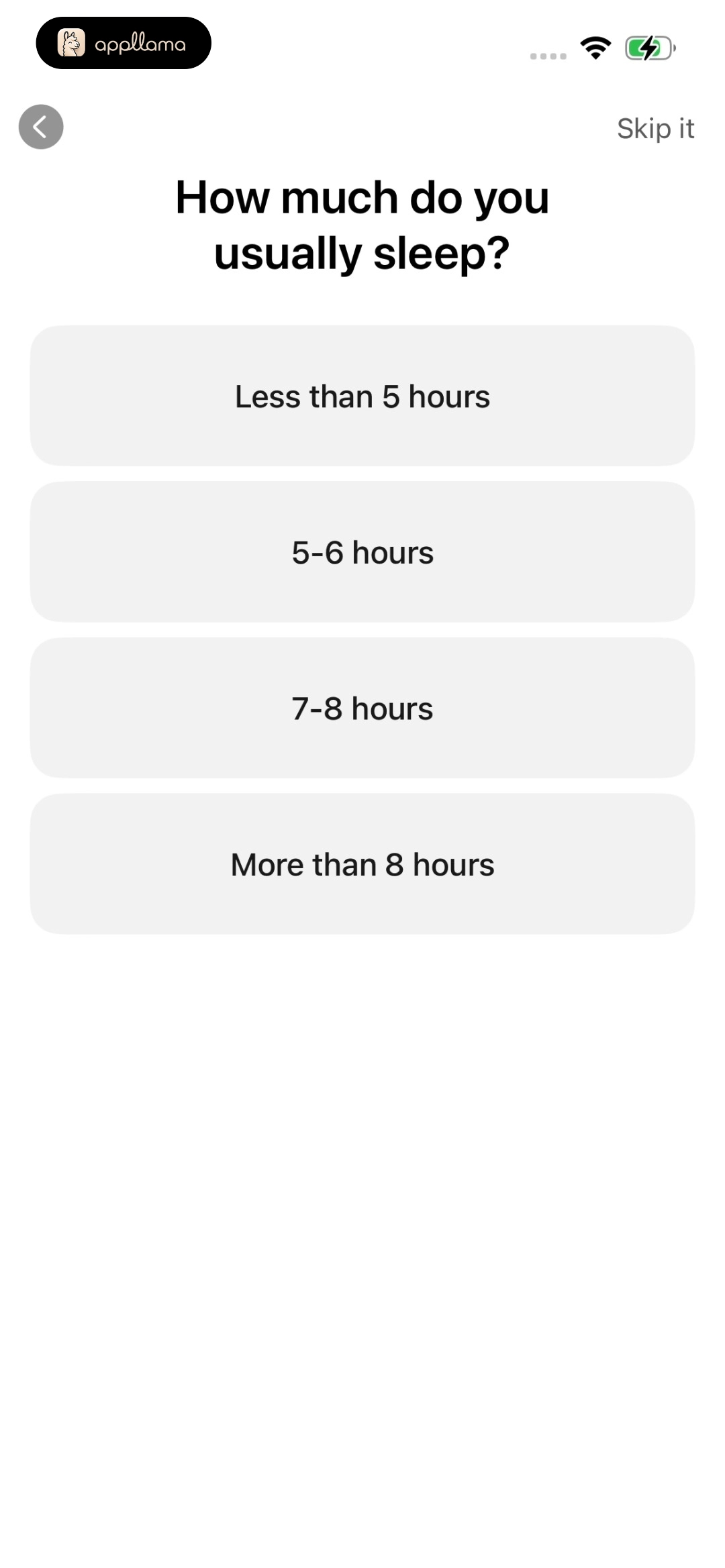 Sleep Duration