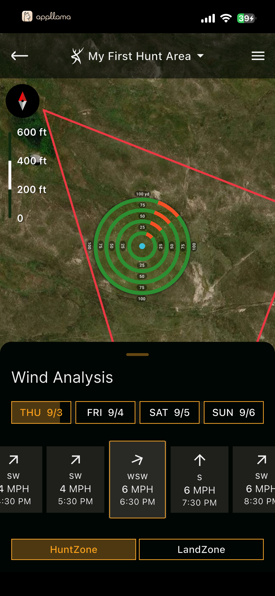 Boundary Wind Analysis