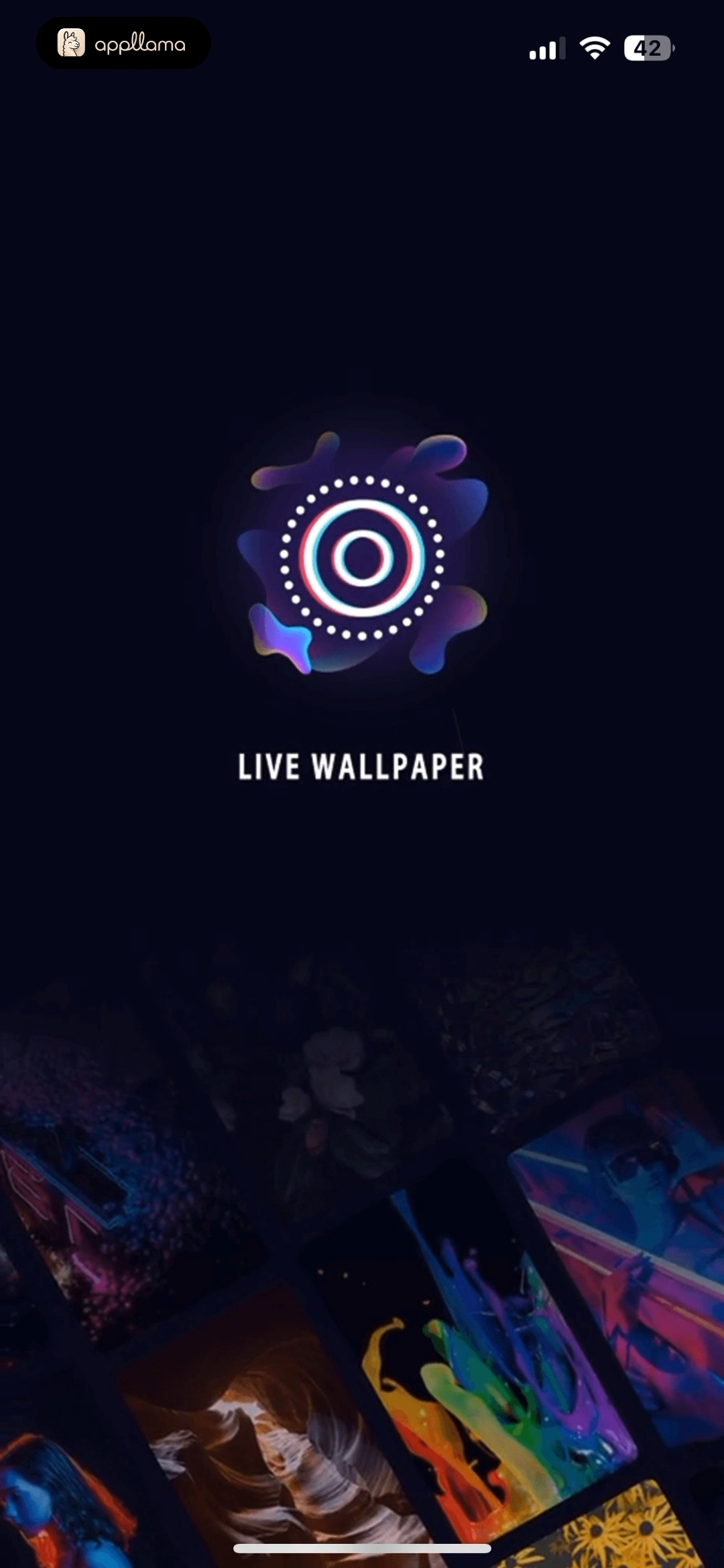 Live Wallpaper Splash