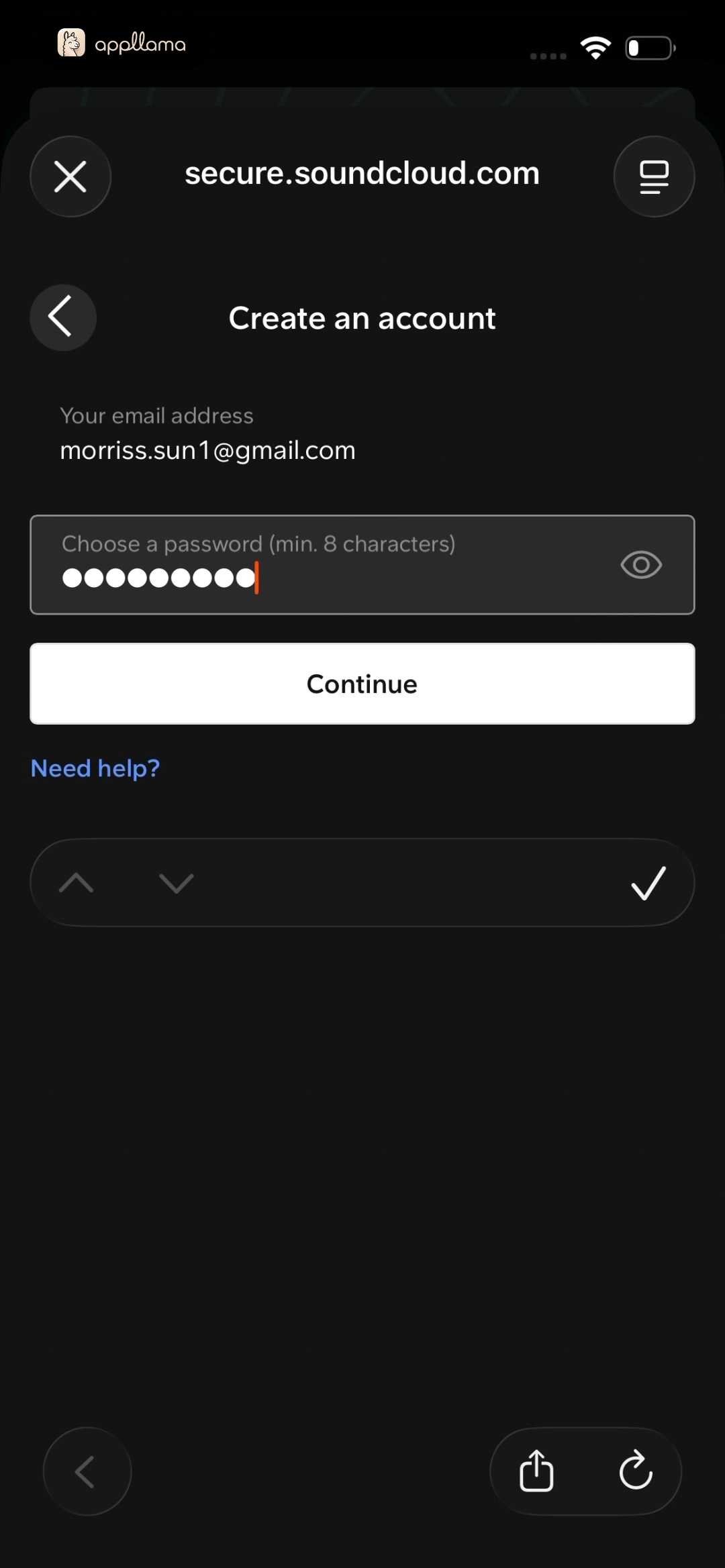 Password Creation