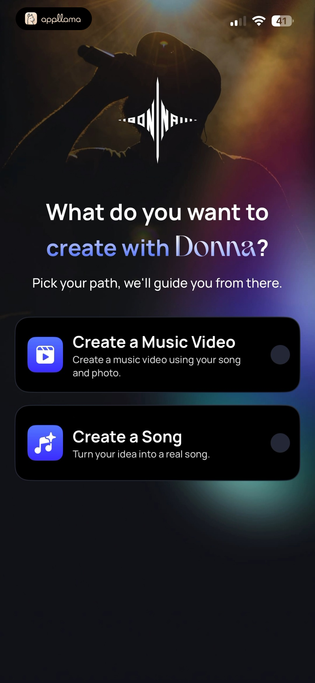 Creation Path Selection