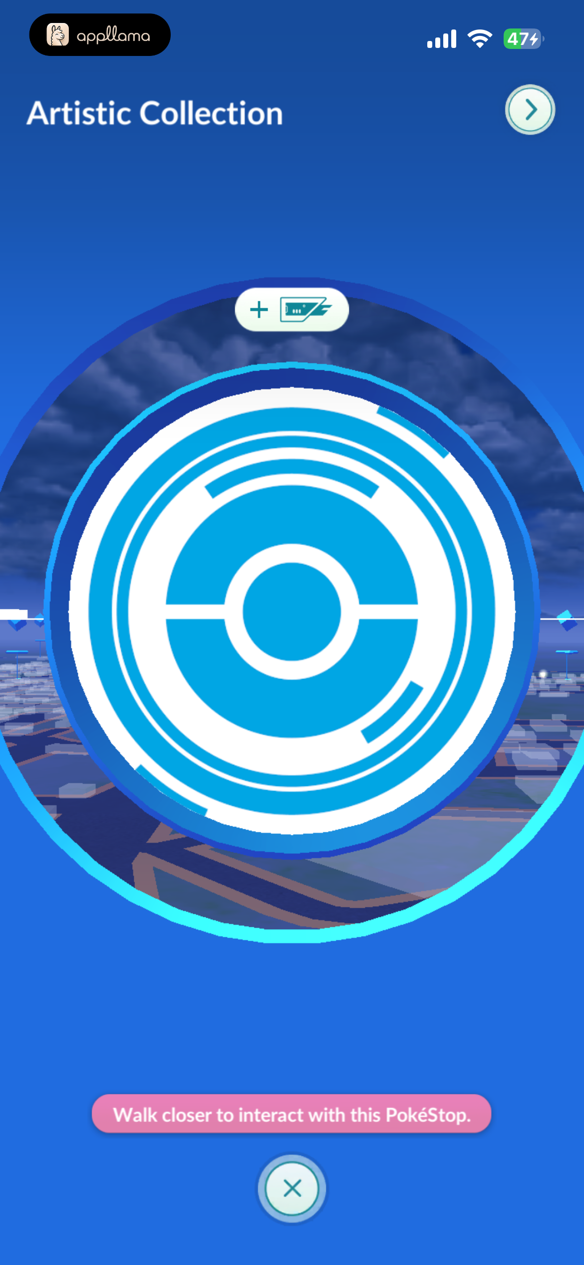 Out-of-Range PokéStop