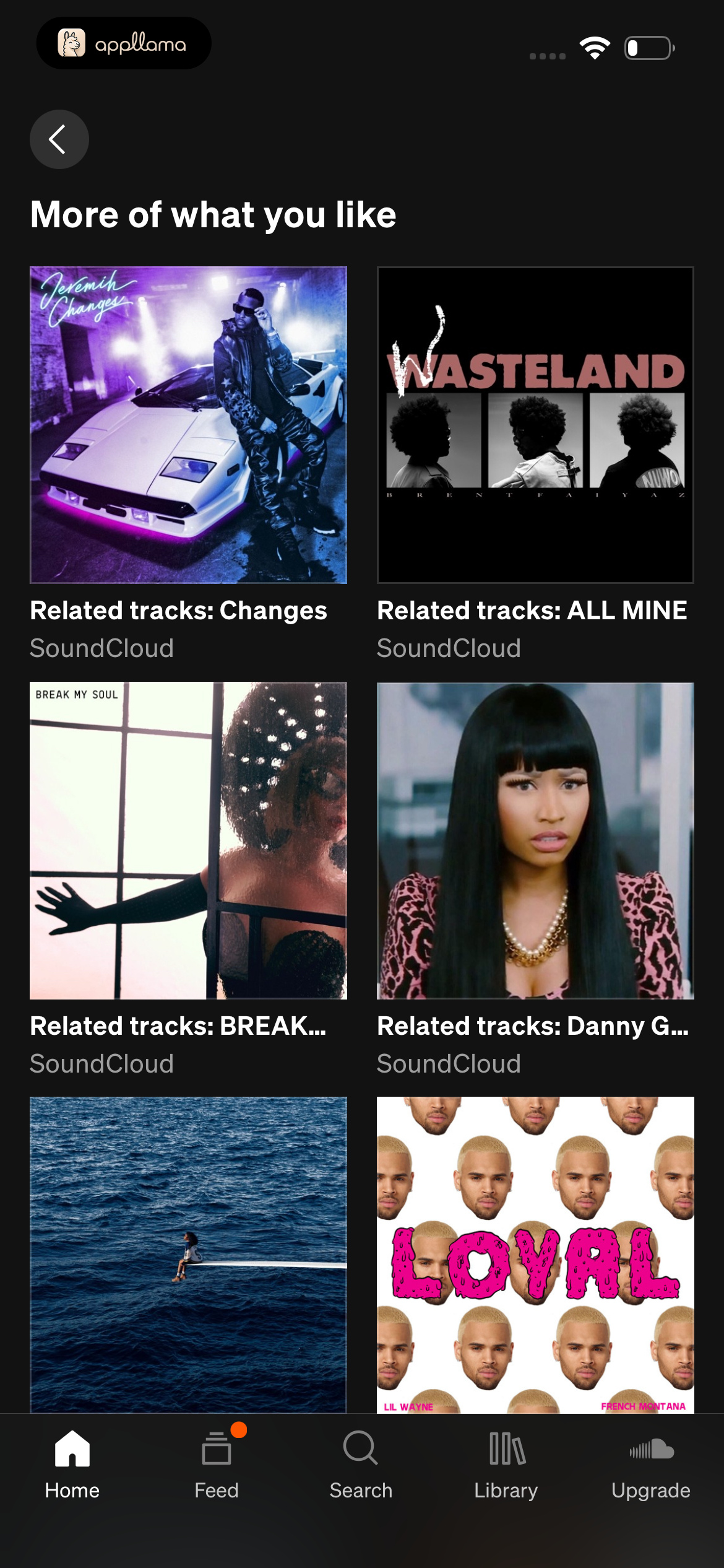 Recommendation Grid