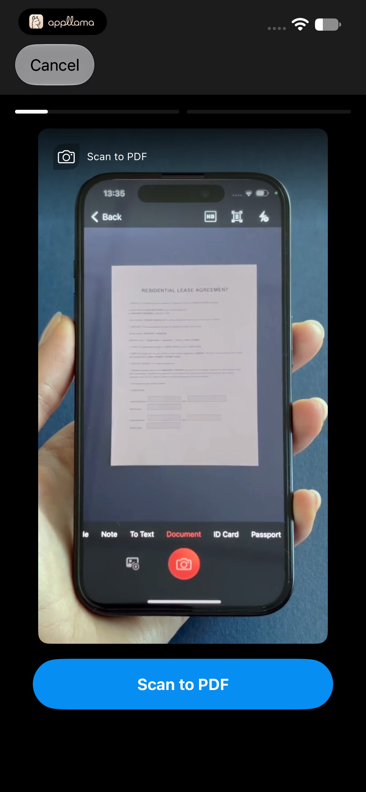 Scan to PDF Intro