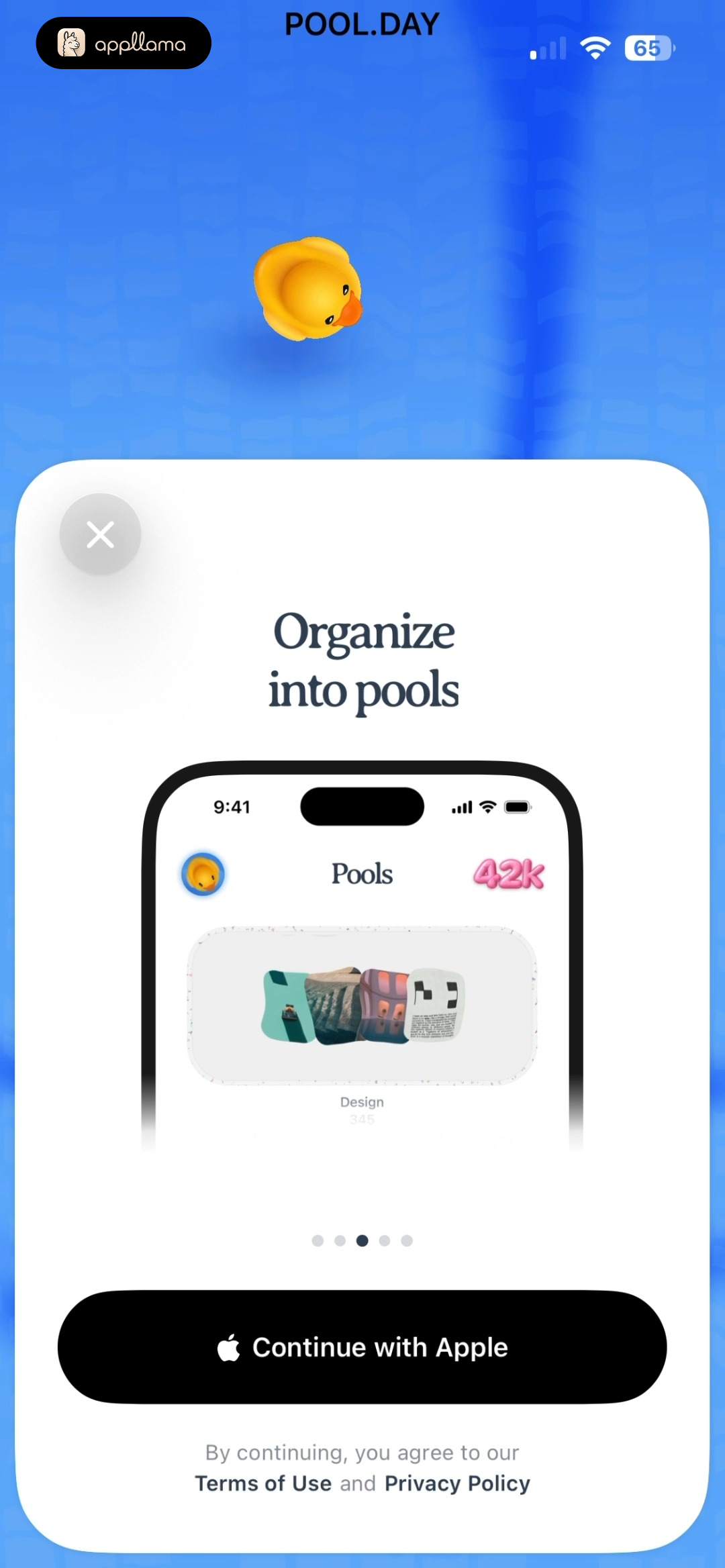 Pools Organization Intro