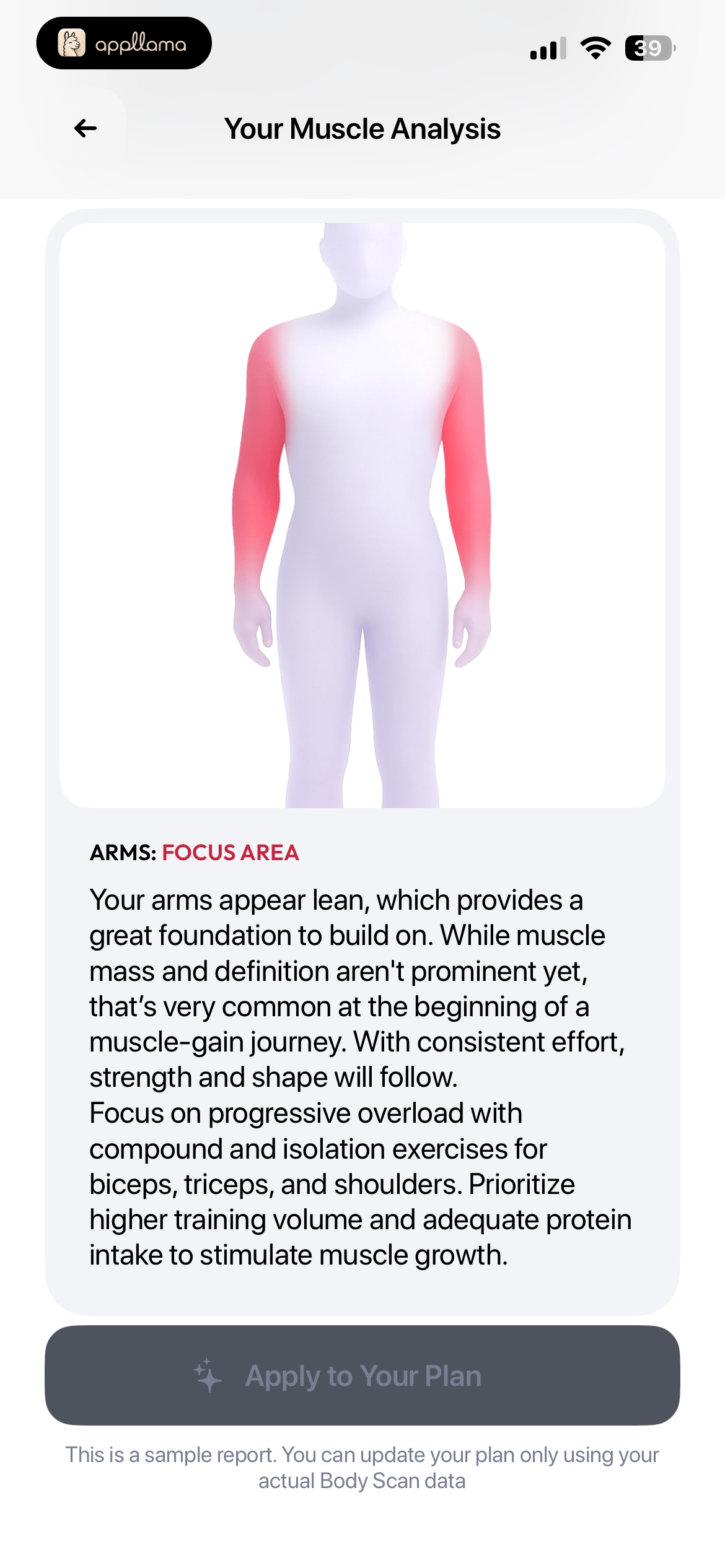Arm Muscle Analysis