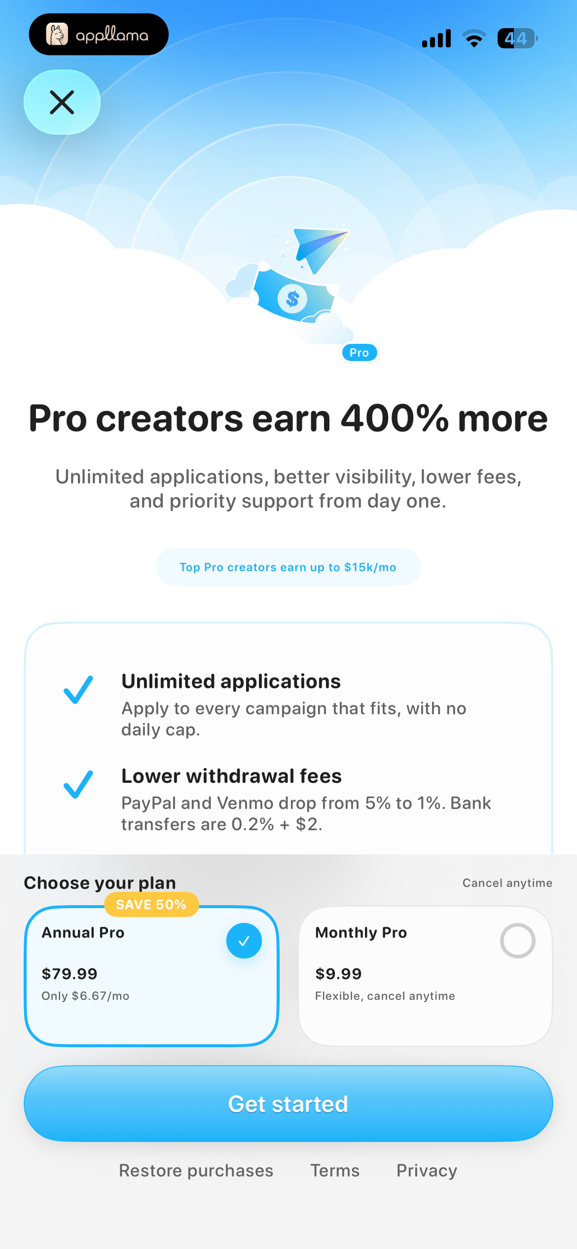 Subscription Paywall