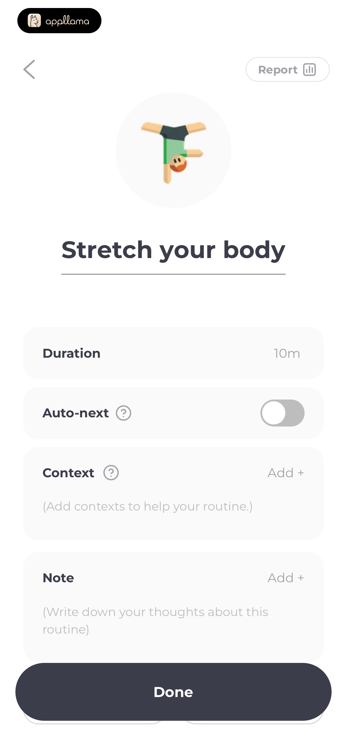 Task Settings