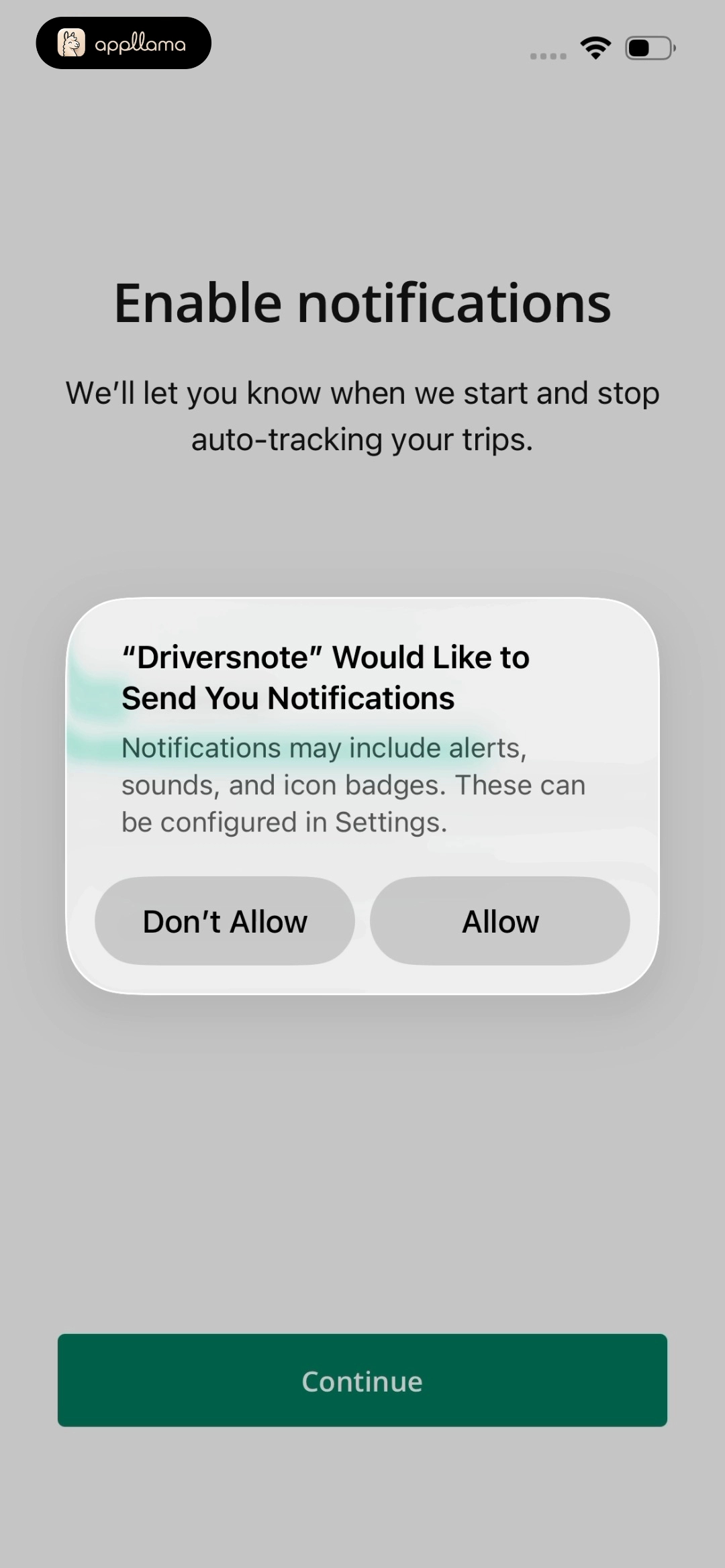Notification Permission