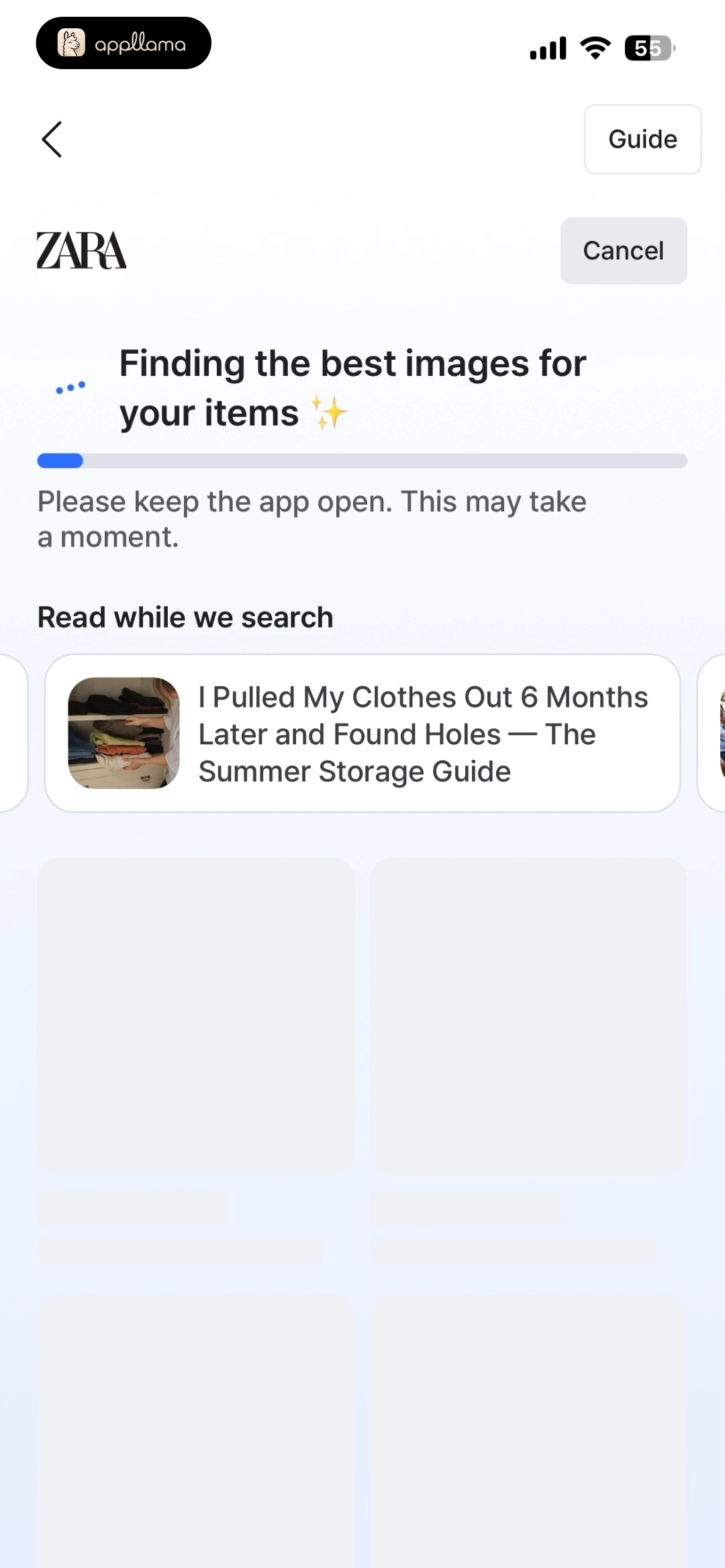 Item Image Matching