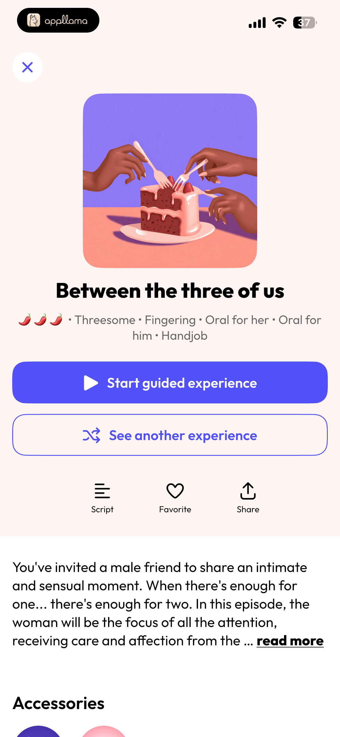Experience Detail