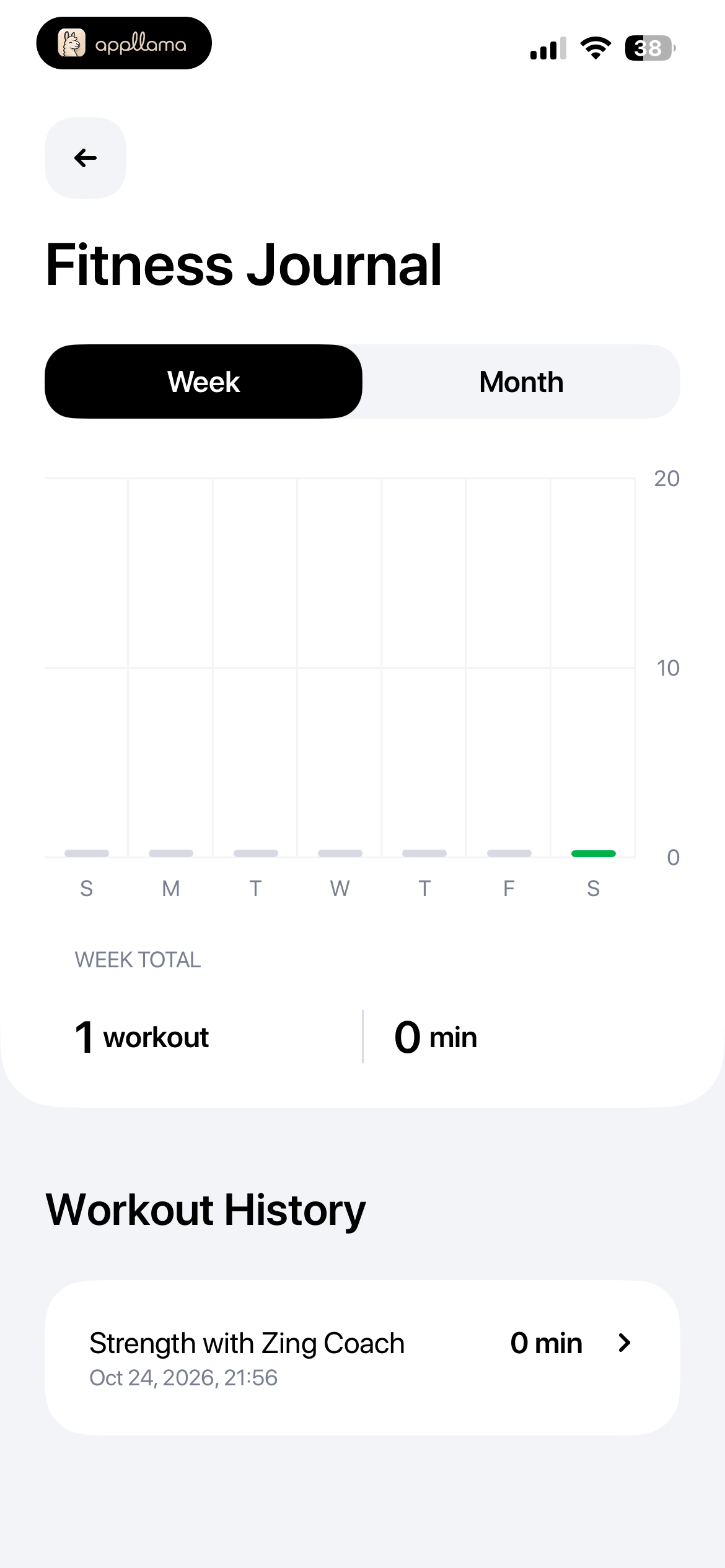 Fitness Journal