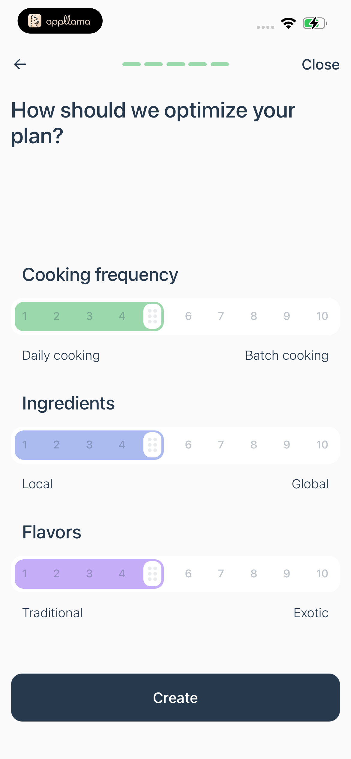 Plan Optimization Setup