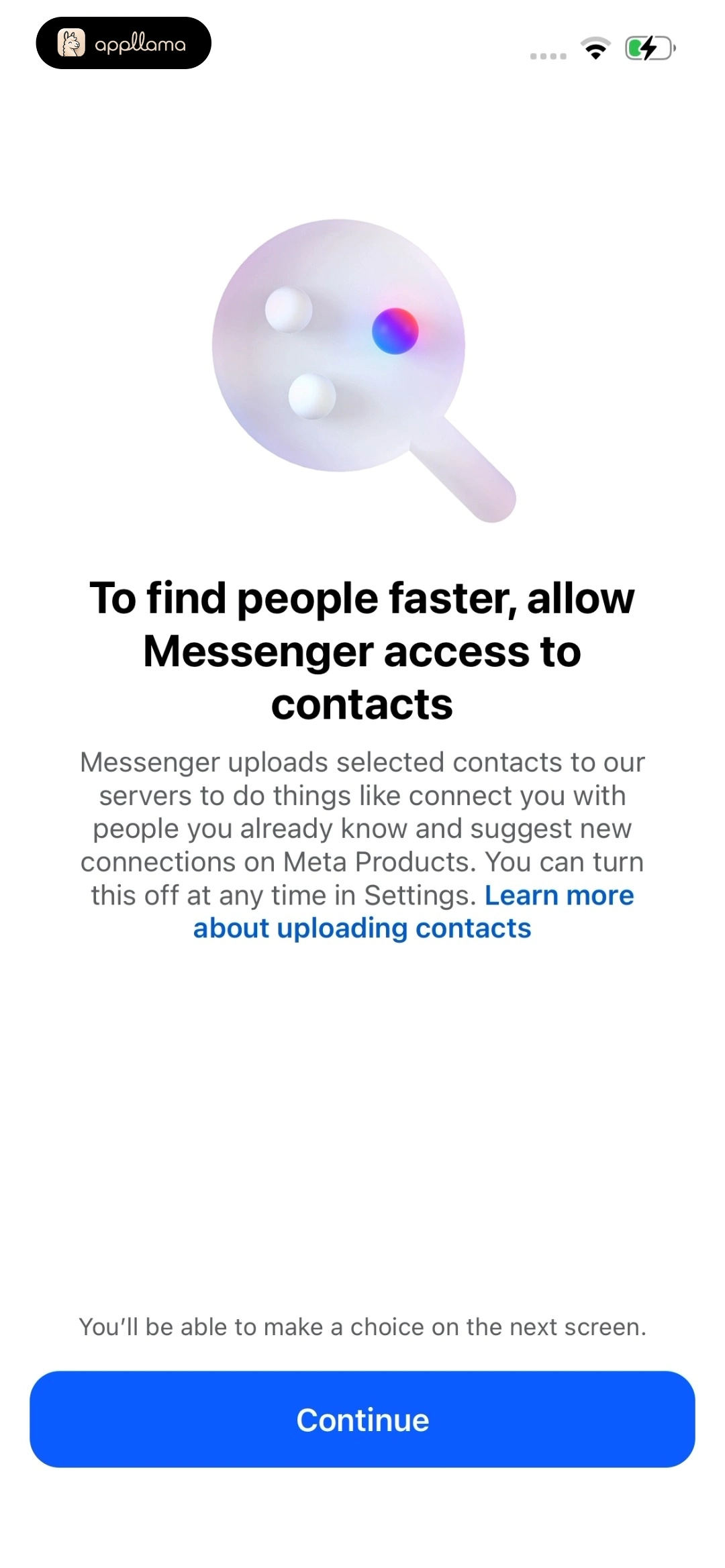 Contacts Permission Intro
