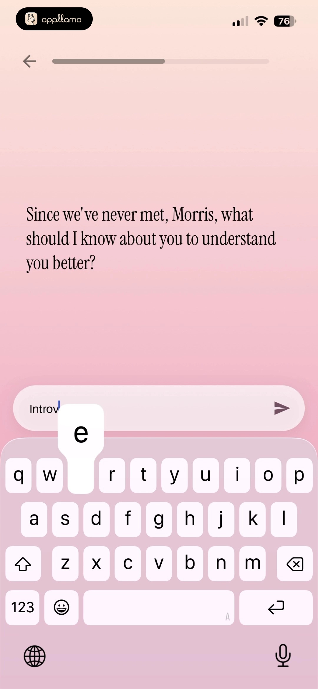 Personal Context Entry