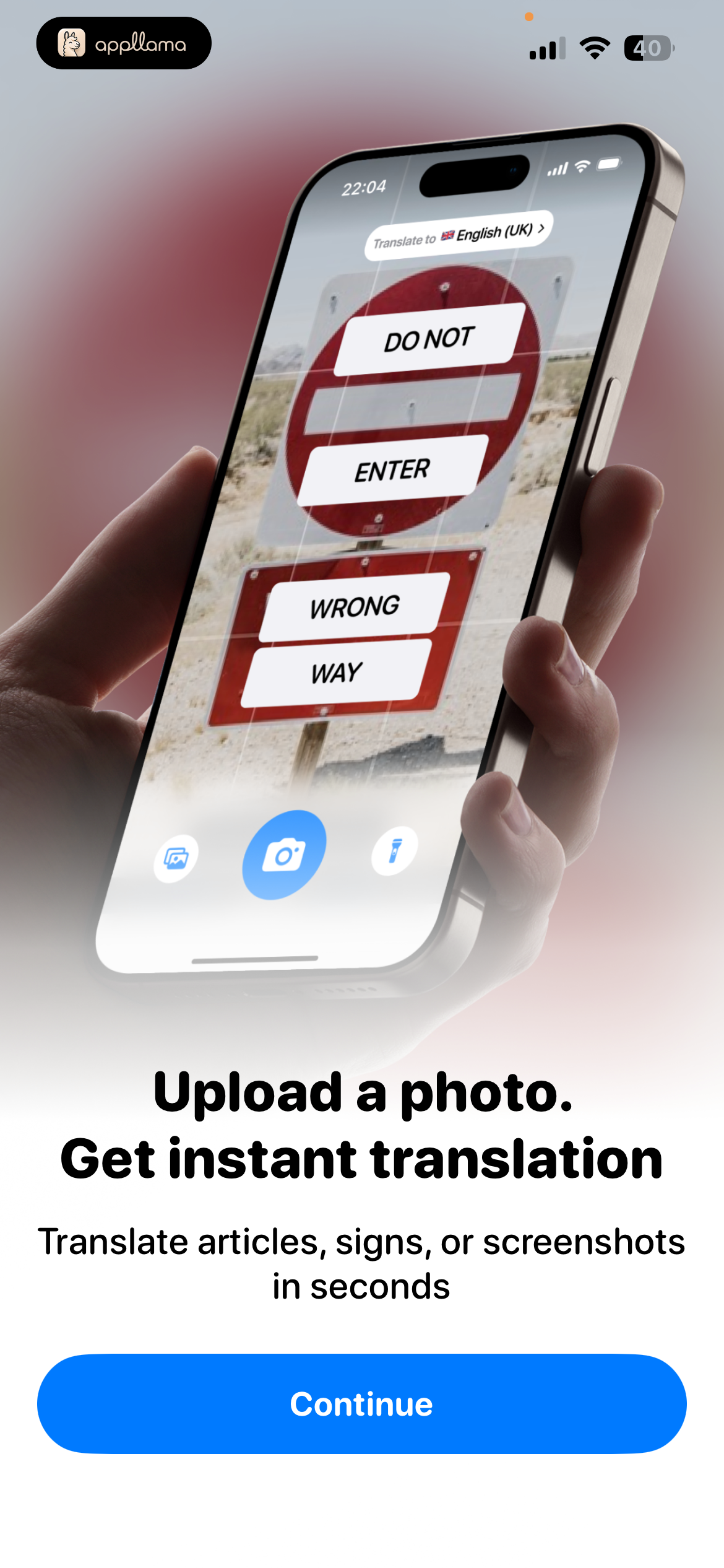 Photo Upload Intro