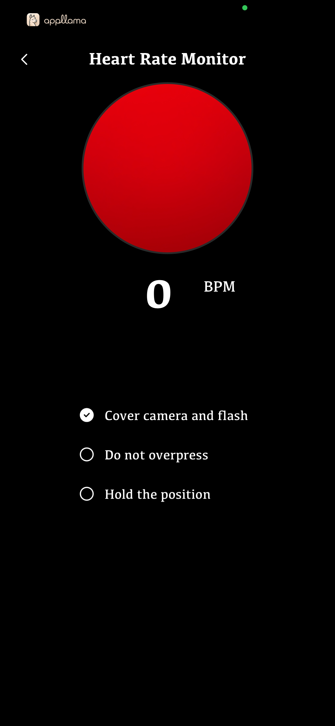 Heart Rate Measuring