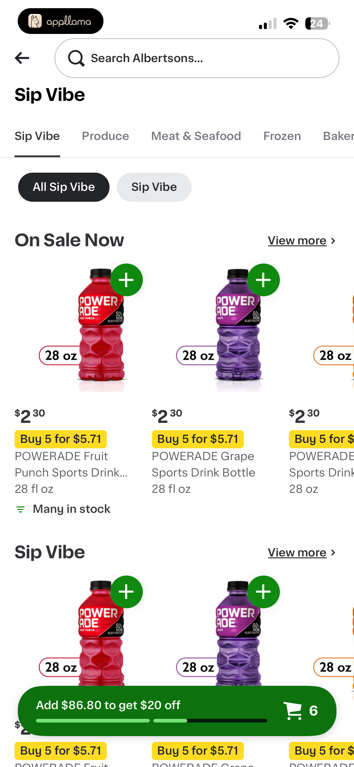 Beverage Category