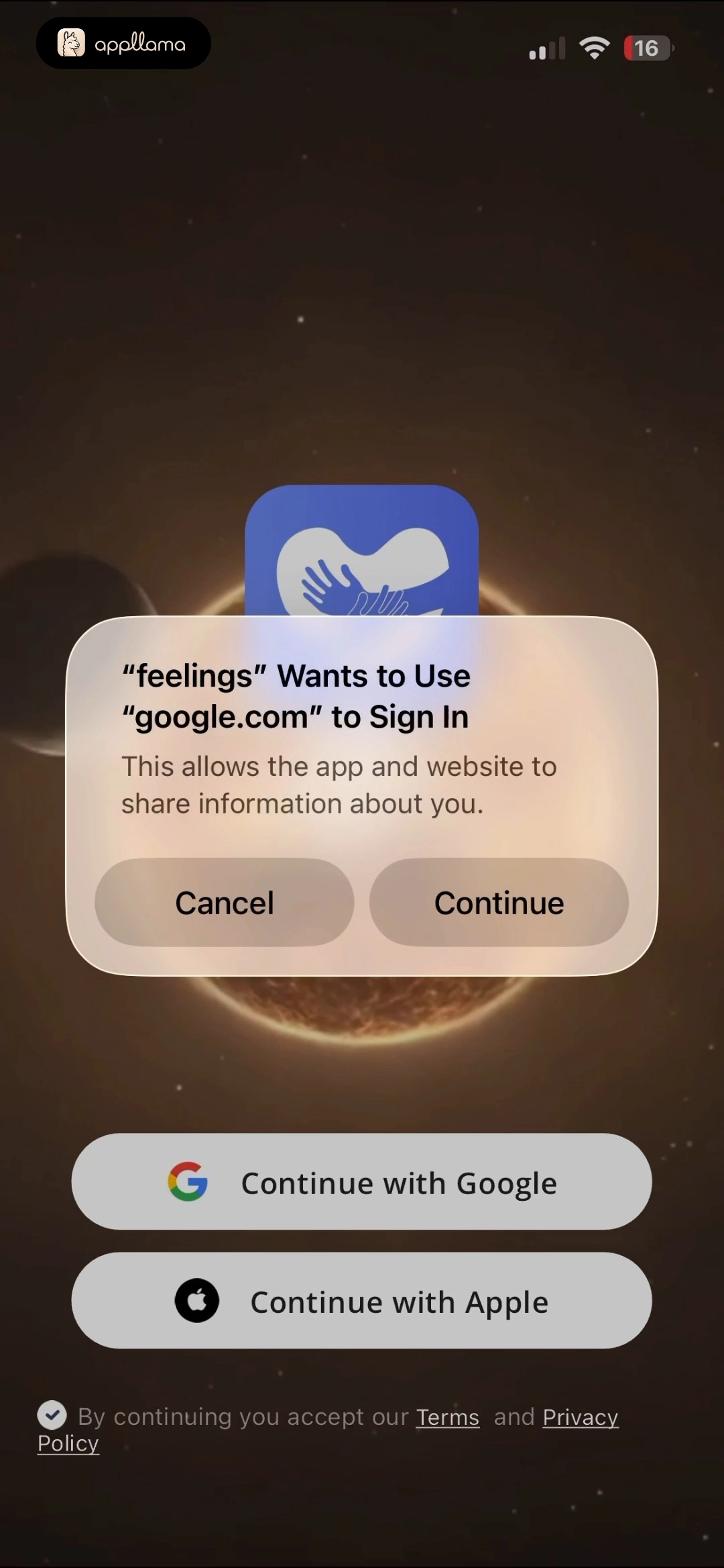 Social Sign In