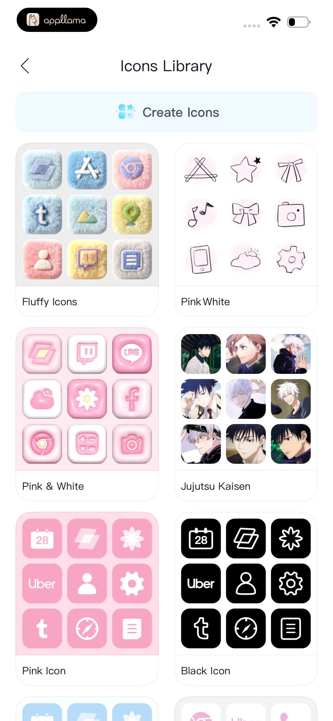 Icon Theme Library
