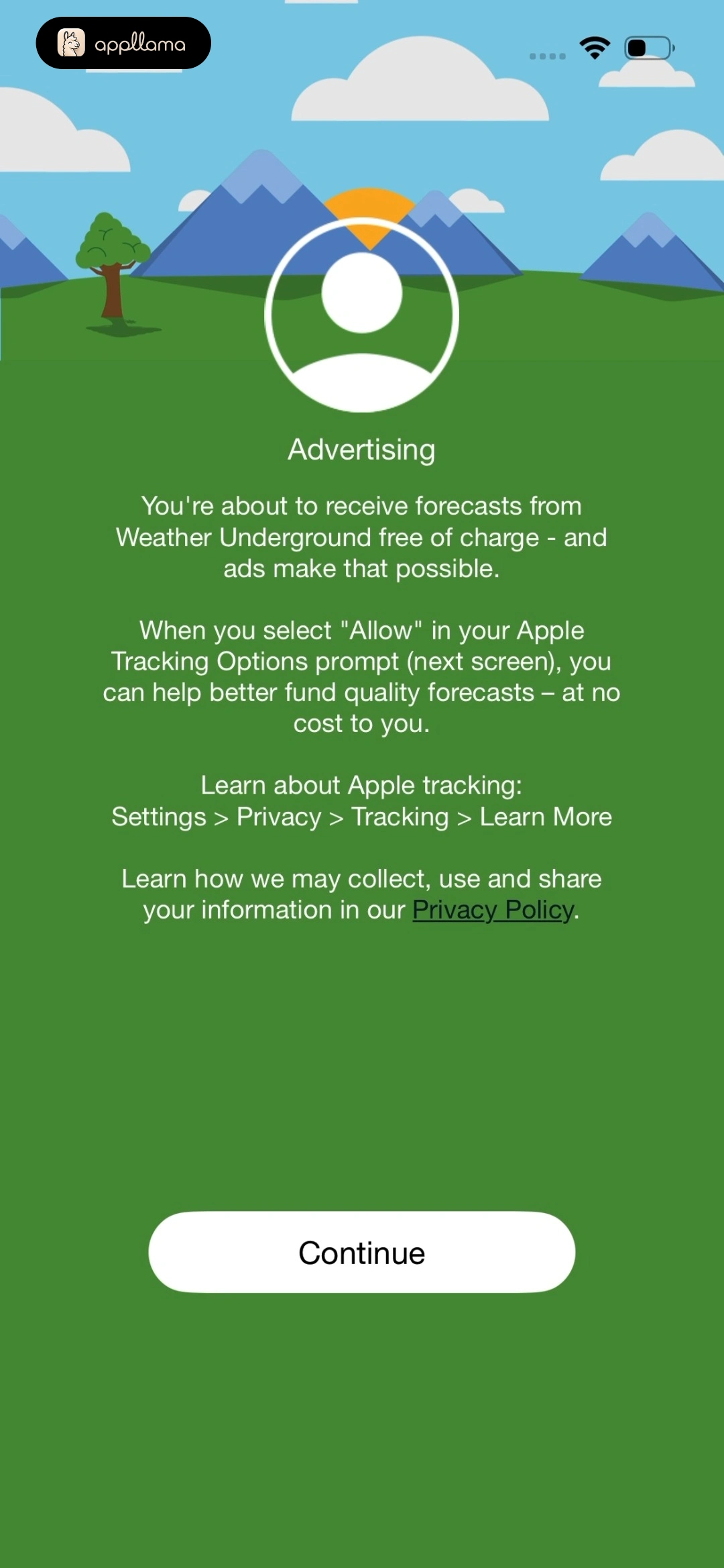 Advertising Consent Intro