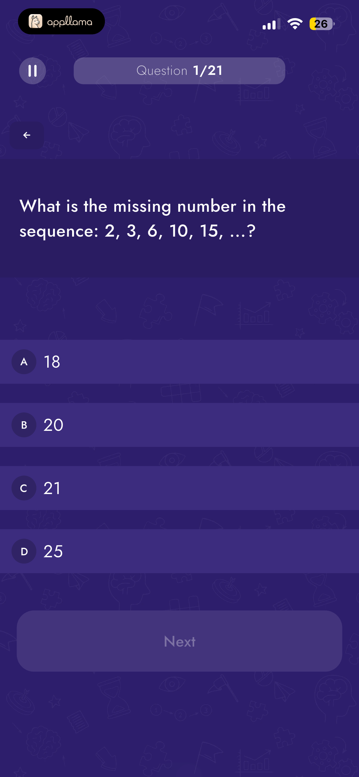 IQ Test Question