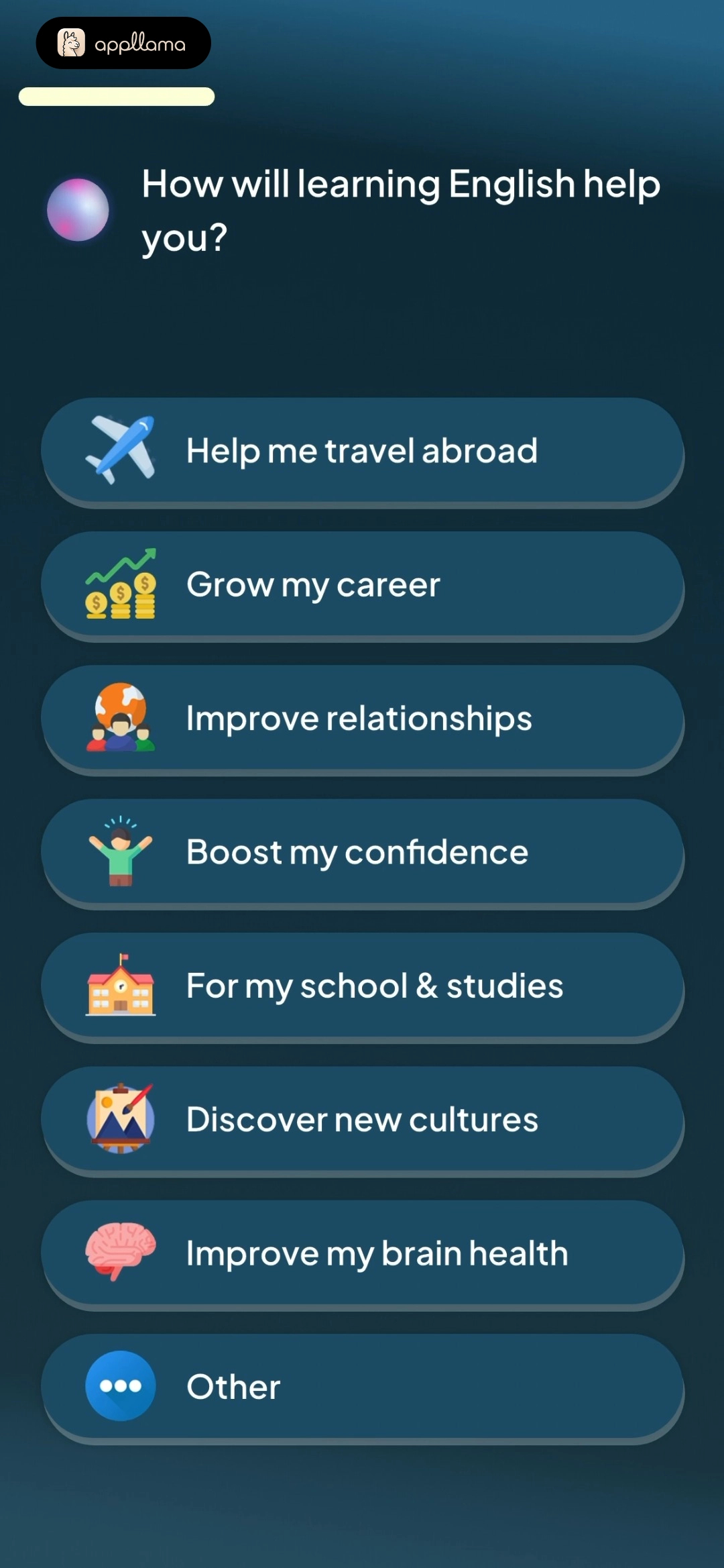 Learning Goal Selection