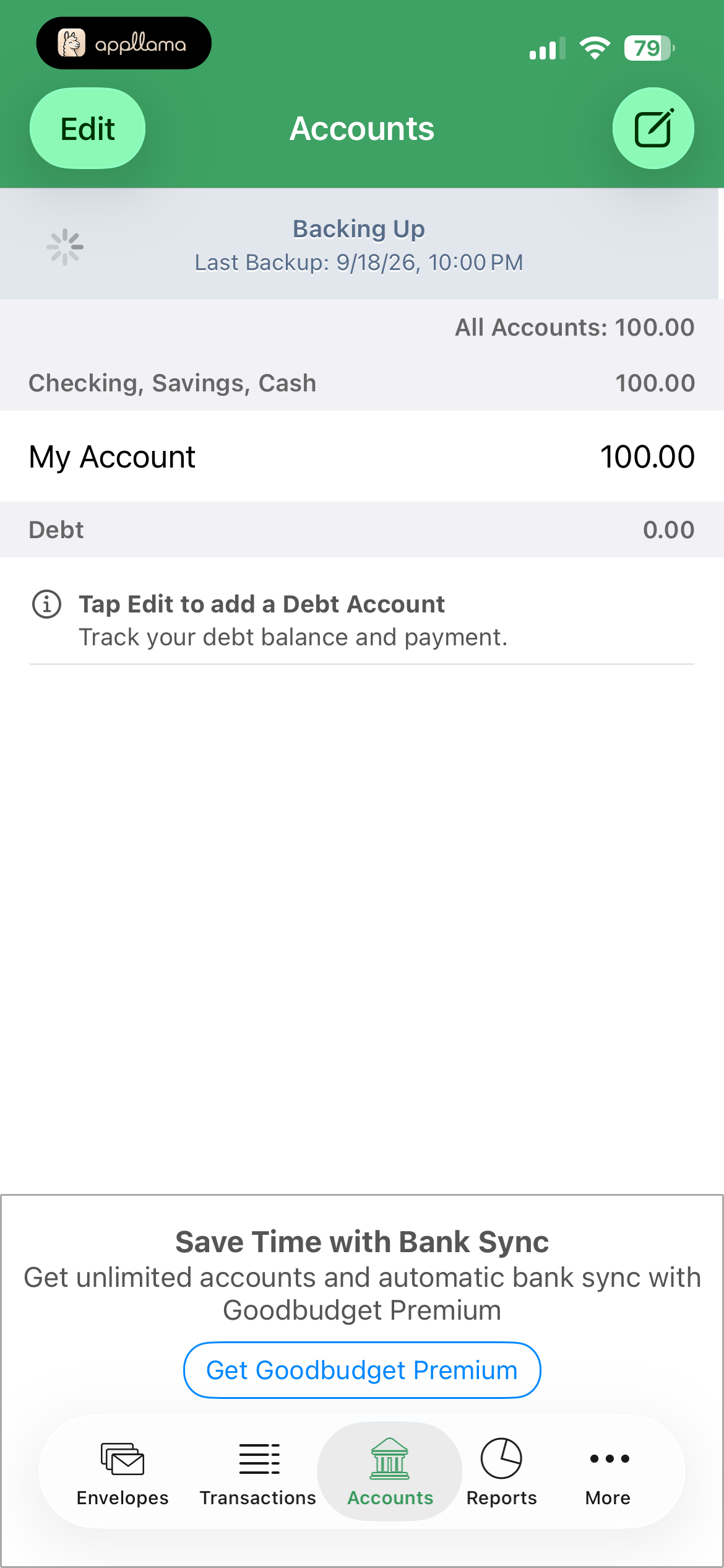 Accounts