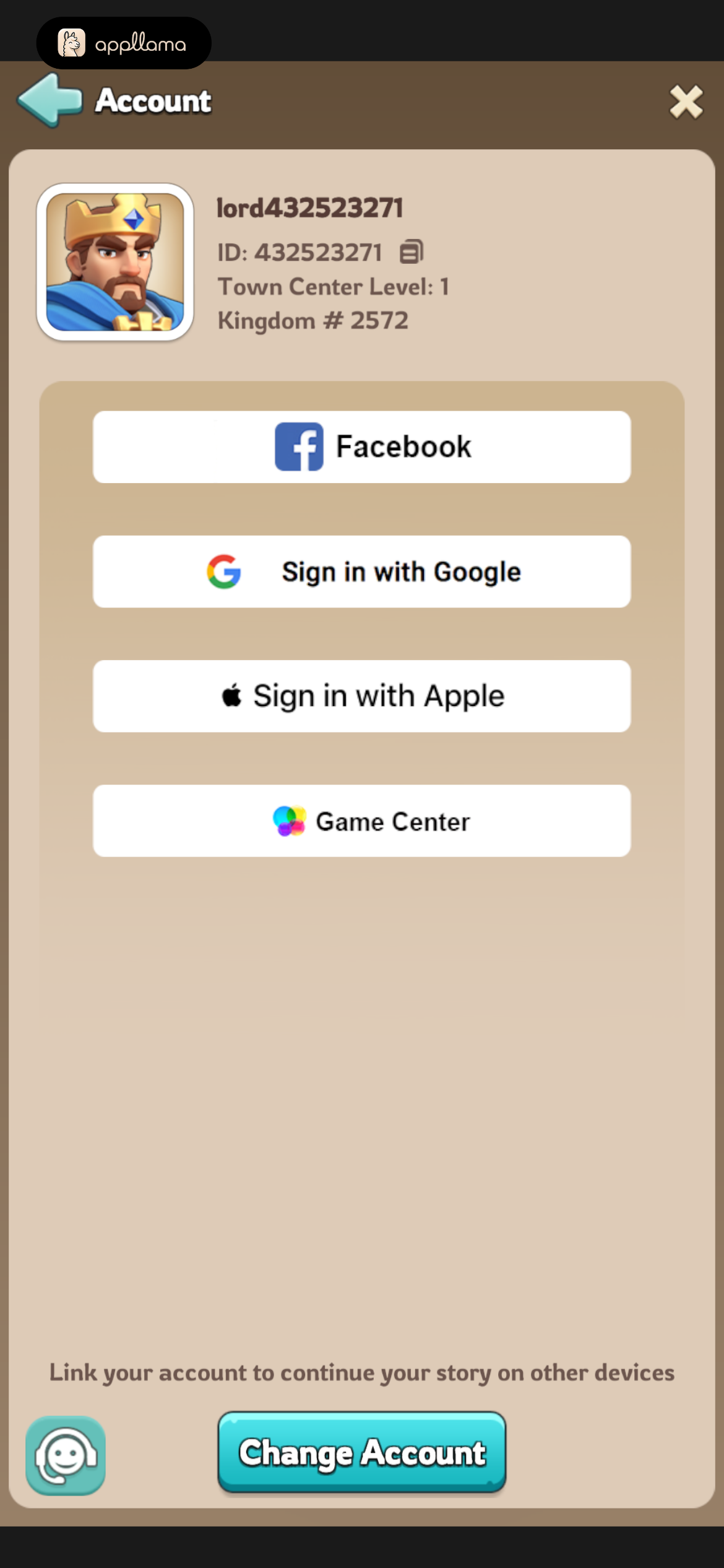 Account Settings