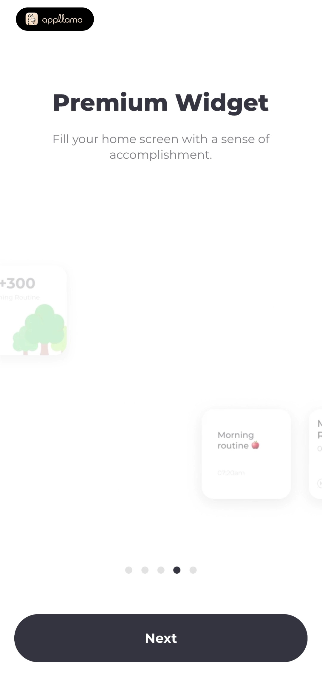 Premium Widget