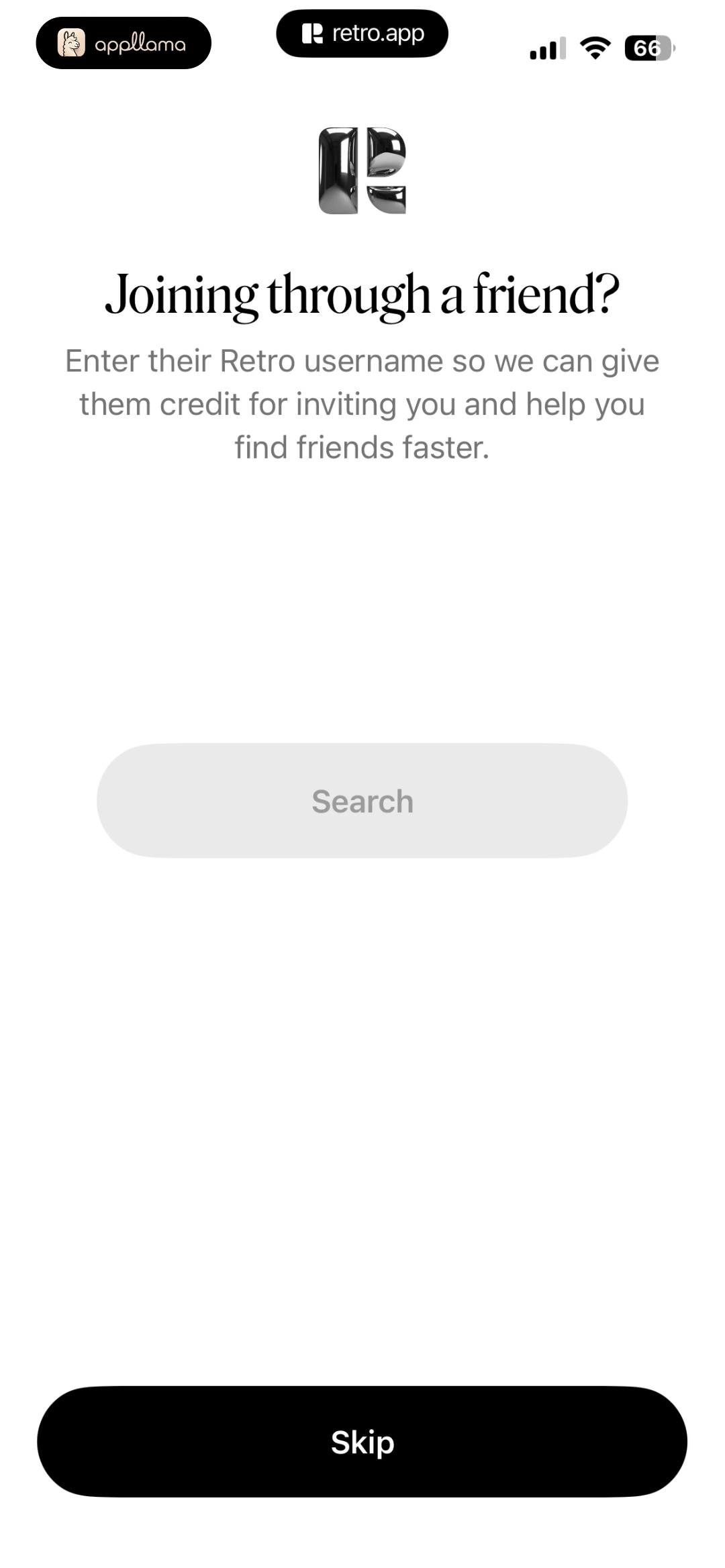 Friend Referral