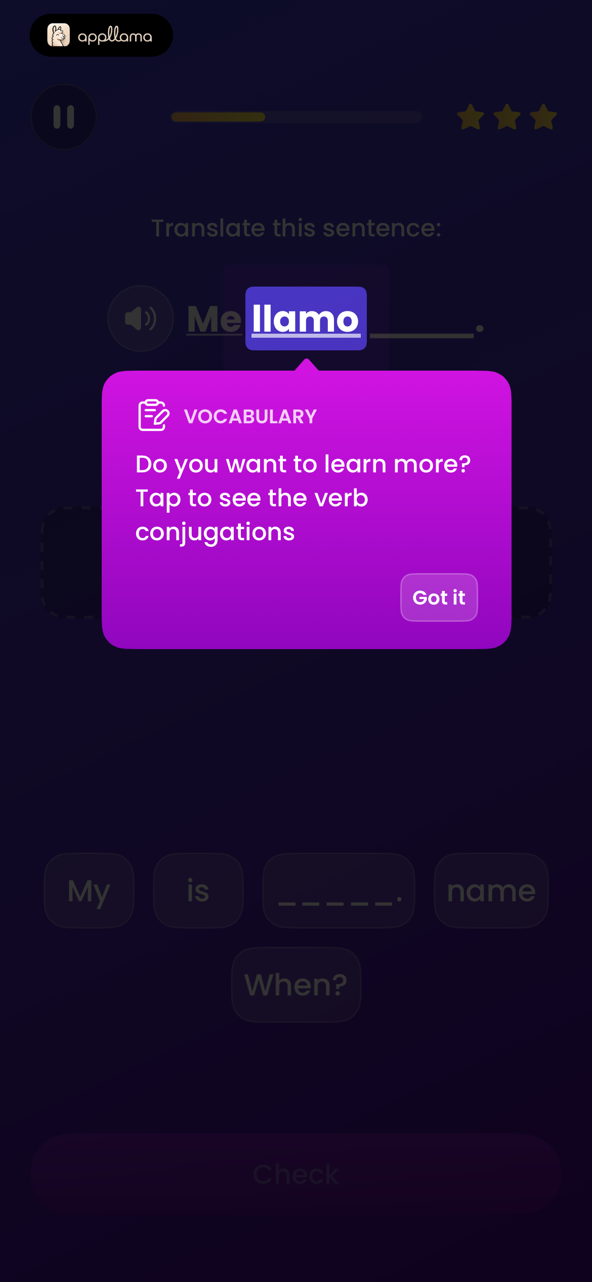 Lesson Tip Overlay