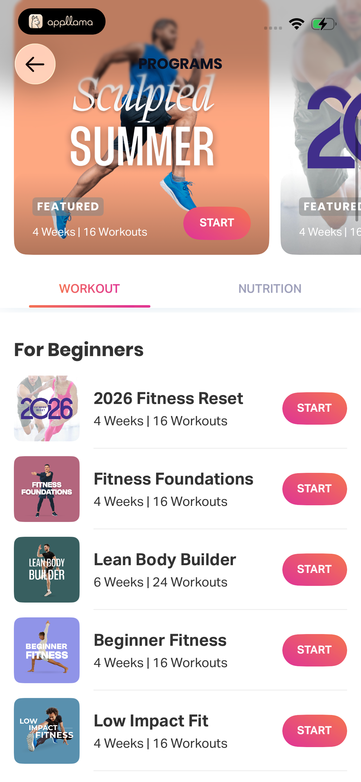 Programs Home